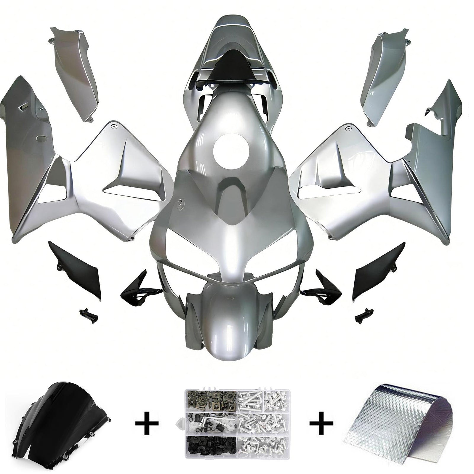 Kit de carénage par injection, carrosserie en plastique ABS pour Honda CBR600RR 2003-2004 F5