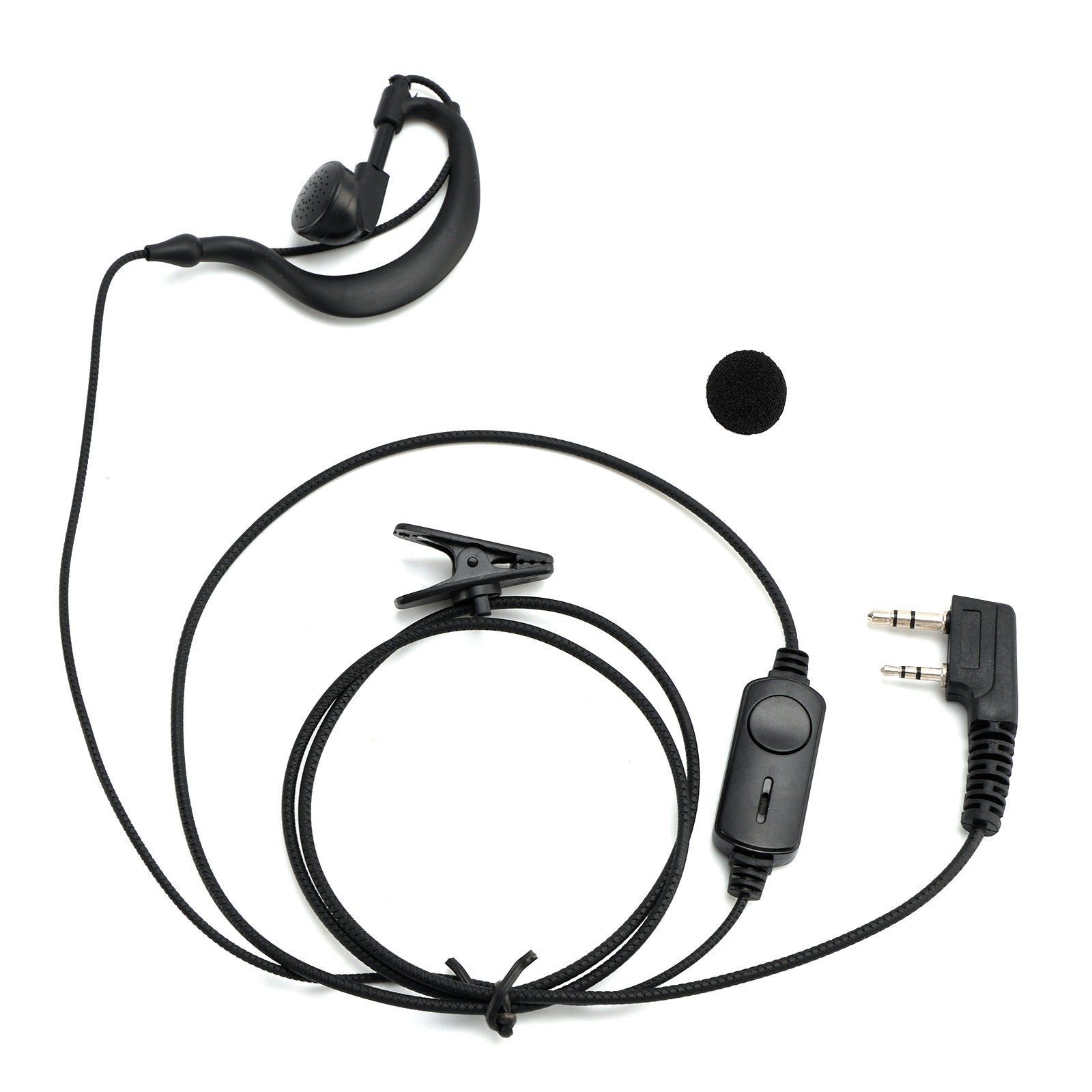 Casque d'écoute avec fil de pression K-031, pour TK-208 TH-D7 RPU416A KG-UVD1 TG-K4AT