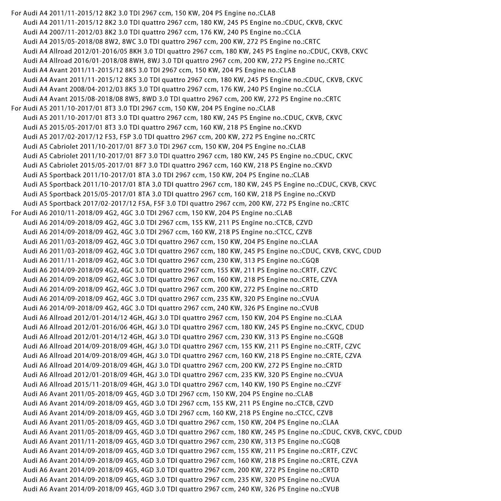 Korbowód 059198401N 059198401H dla Audi Porsche VW 3.0 CCLA CDTA CDTB CDTC
