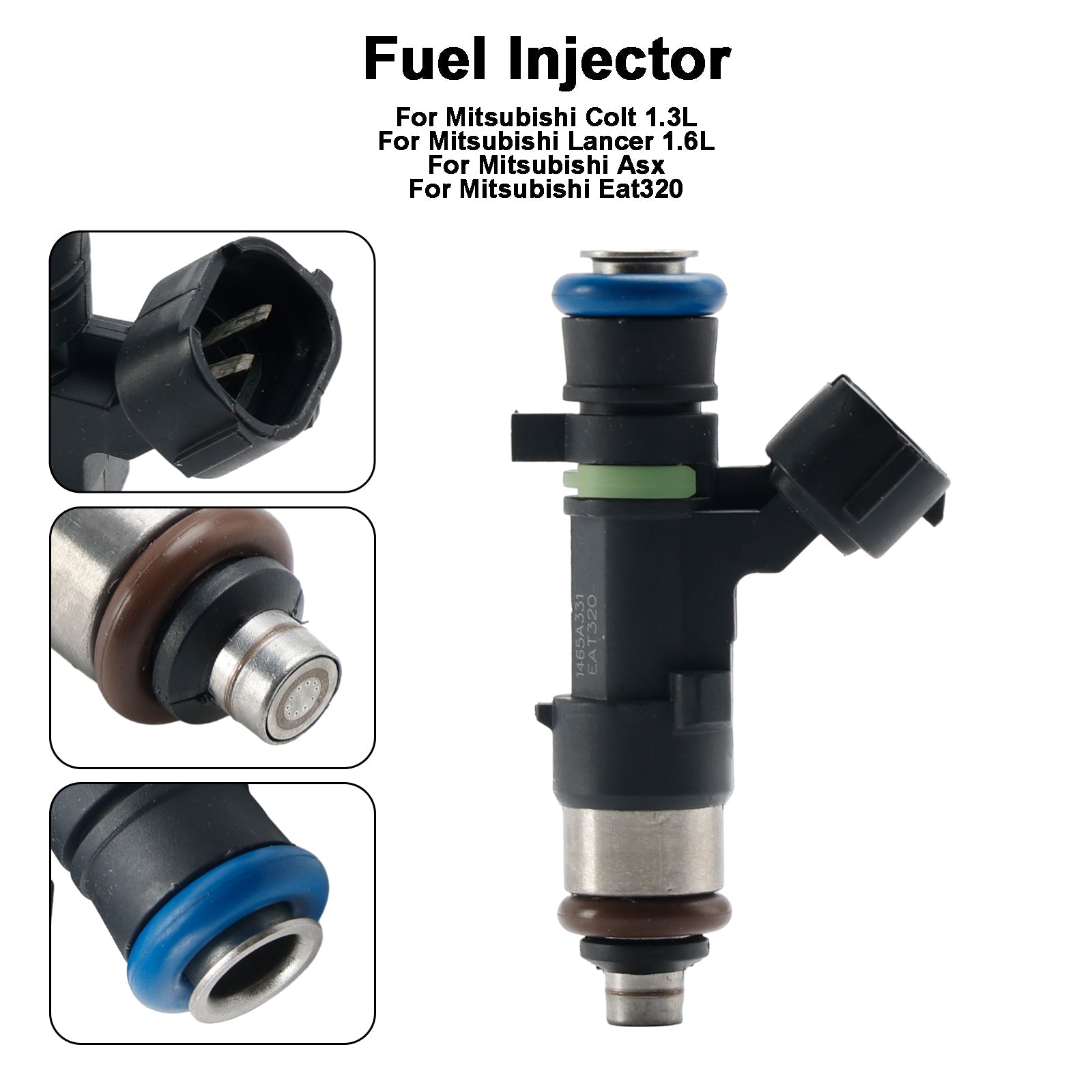 1 injecteur de carburant EAT320 pour Mitsubishi Colt 1,3 L Lancer 1,6 L ASX 1465A331