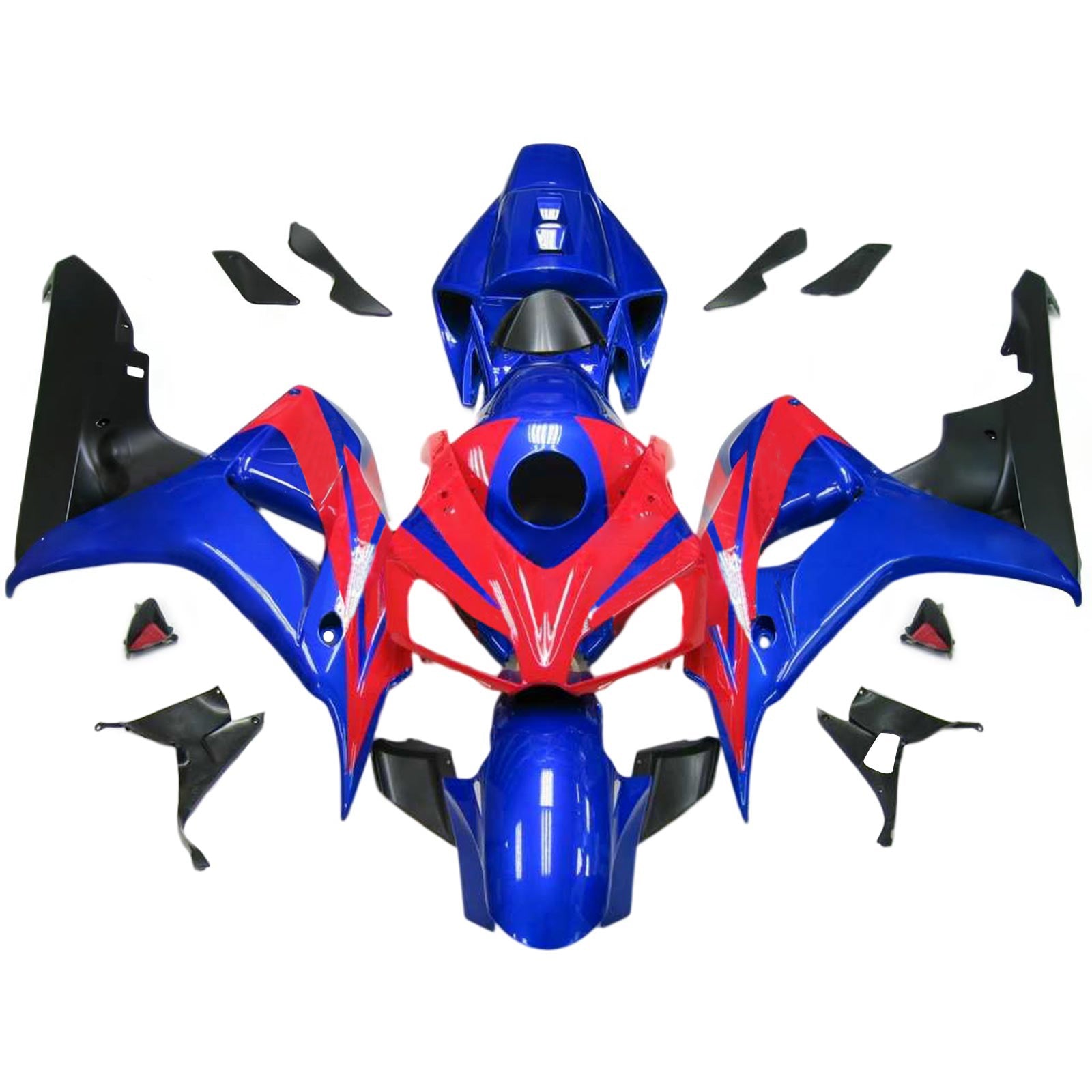 Kit de carénage par injection, carrosserie en plastique ABS pour Honda CBR1000RR 2006-2007