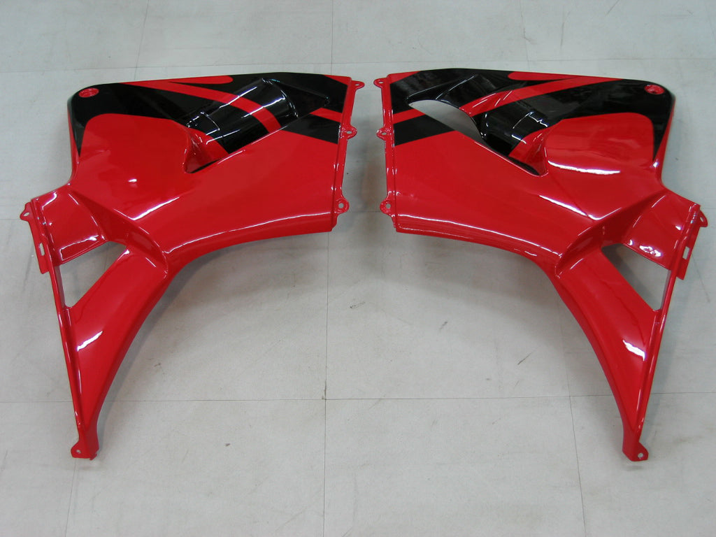 Kit de carénage en plastique ABS moulé par injection rouge pour Honda CBR600RR F5 2005-2006