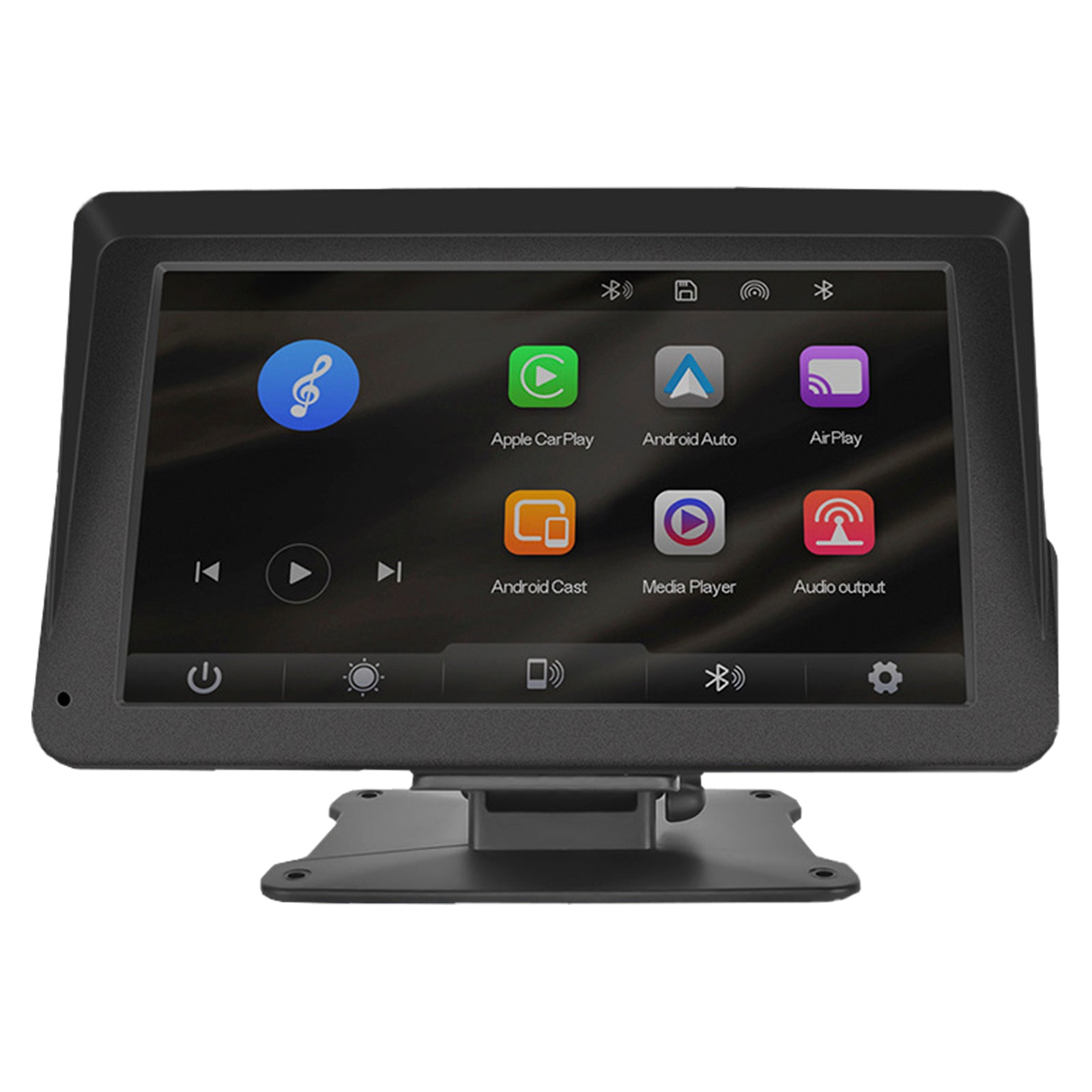 Lecteur multifonctions 7 pouces compatible CarPlay, Apple AirPlay et Android Auto avec caméra de projection