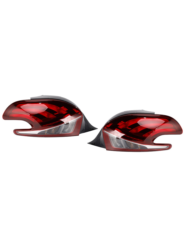 Feux arrière à LED gauche et droit pour Peugeot 208 (modèles restylés, 2015-2019)
