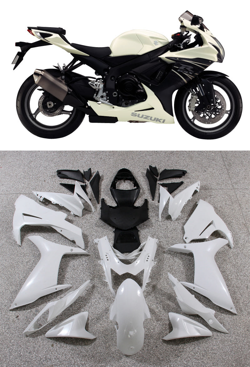 Kit de carénage injection de carrosserie en plastique ABS FAX pour Suzuki GSXR 600/750 2011-2022 K11