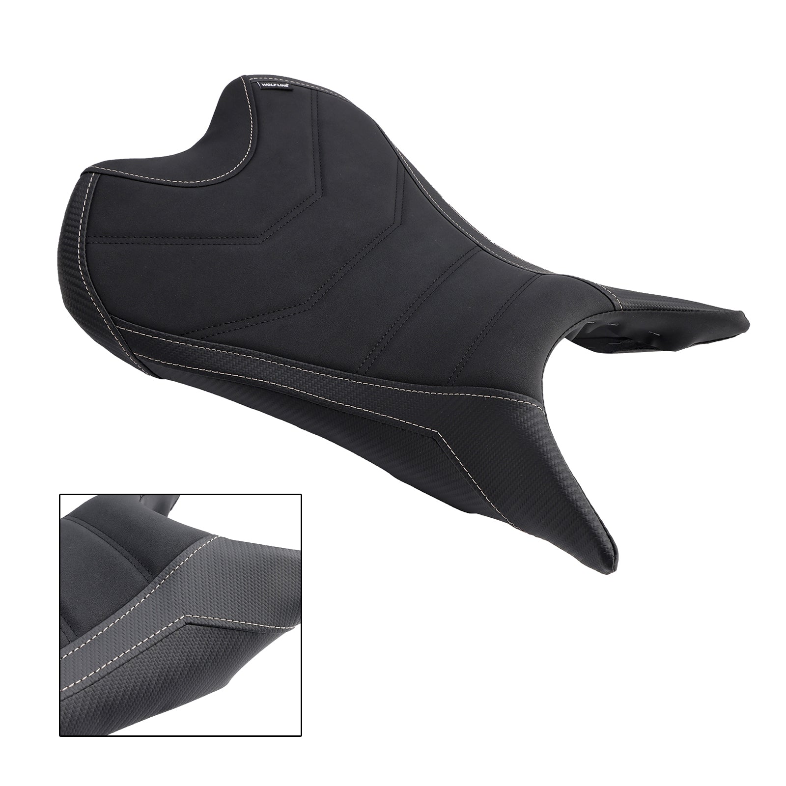 Cuscino del conducente prima del raid poliuretano per Street Triple 765/S/R 2023-2024