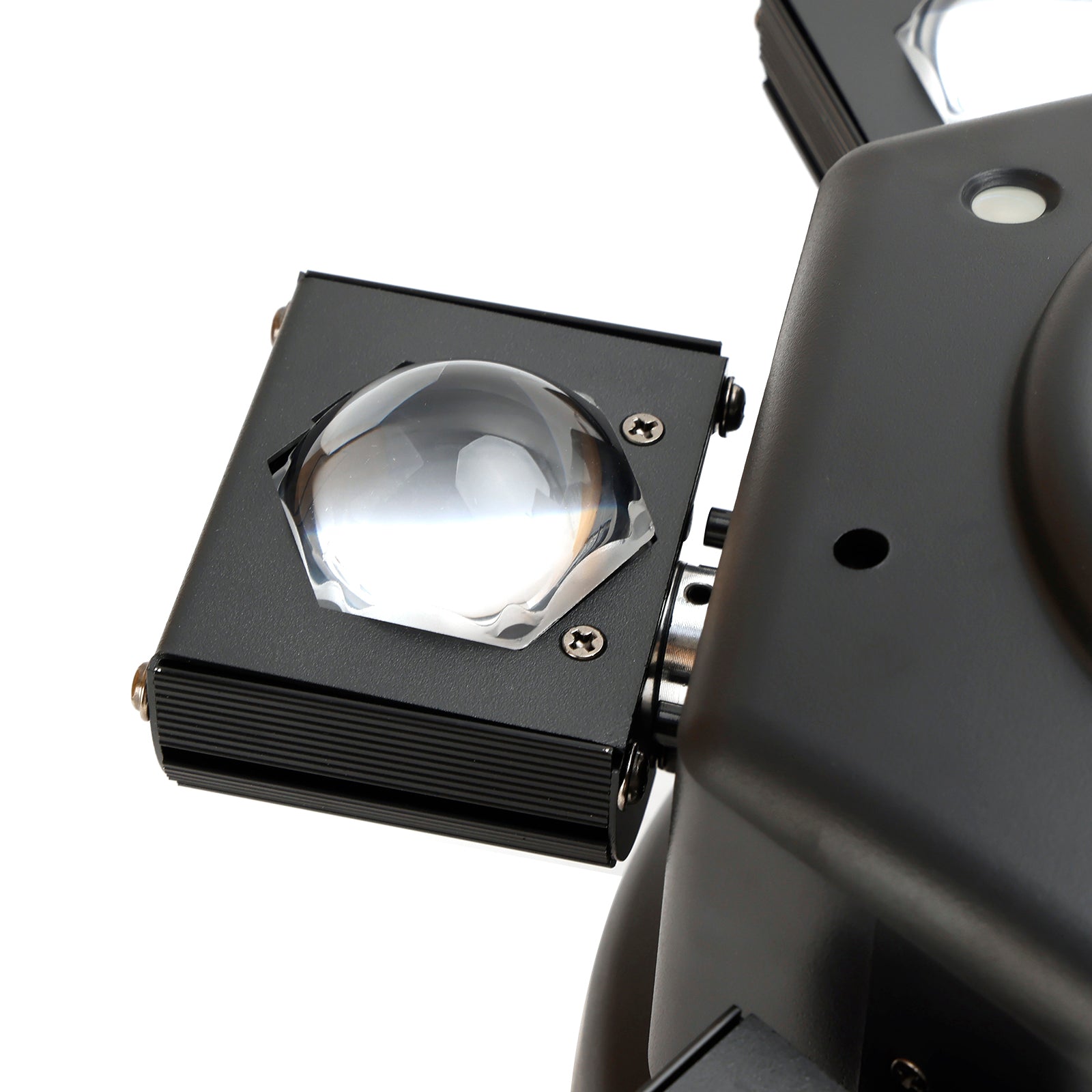 Lumière Stroboscopique À Tête Mobile 10 LED RGBW Éclairage Scène Laser DMX Disco