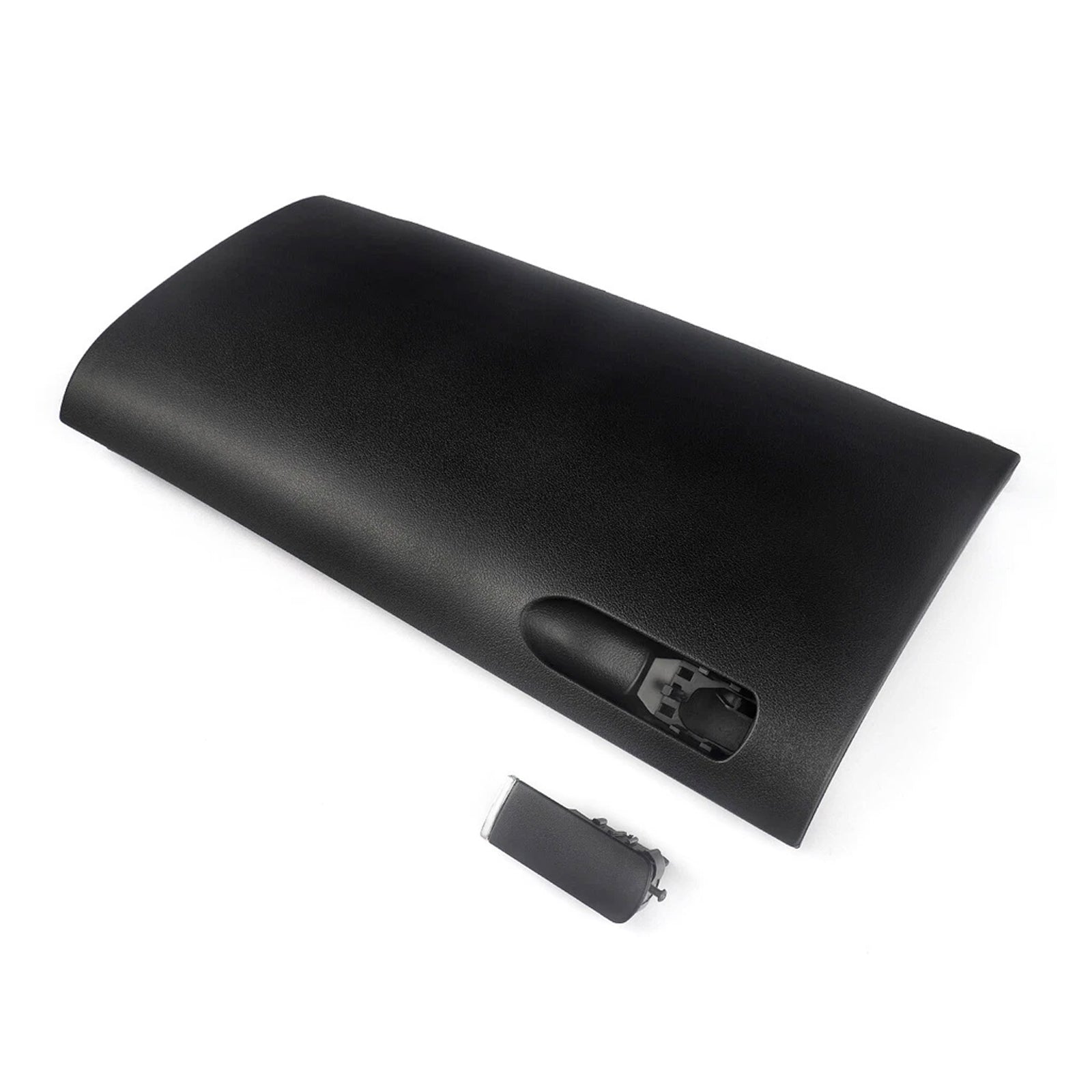Couvercle de porte de boîte à gants noir 8E1857124A pour Audi A4 S4 B6 B7 2001-2008