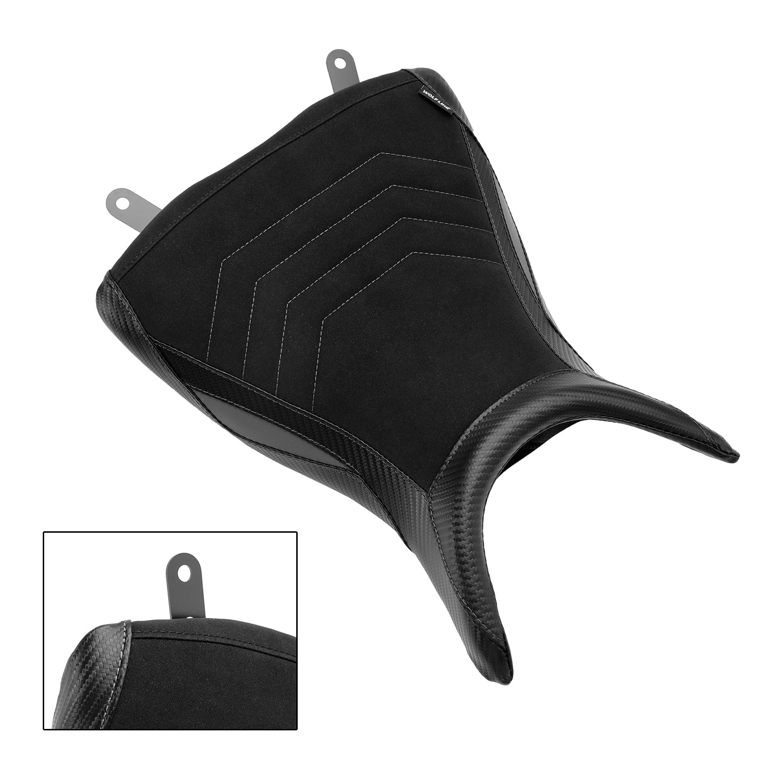 Saddle Front Raid Grey for Yamaha MT-03 YZF-R3 2015-2023