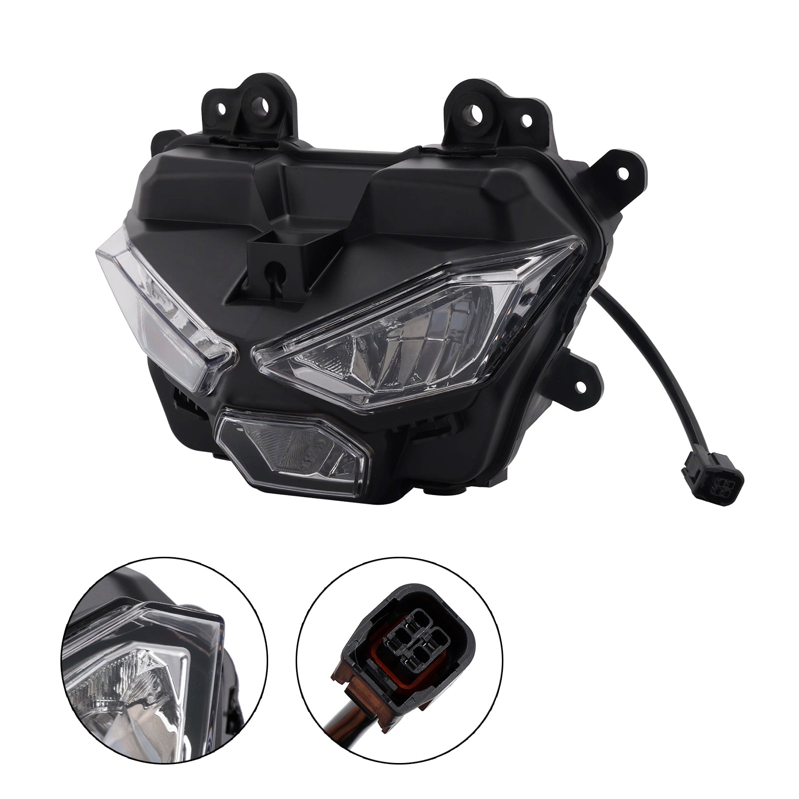 Rejilla de faro con protección LED para Kawasaki Ninja Z900 (2025)