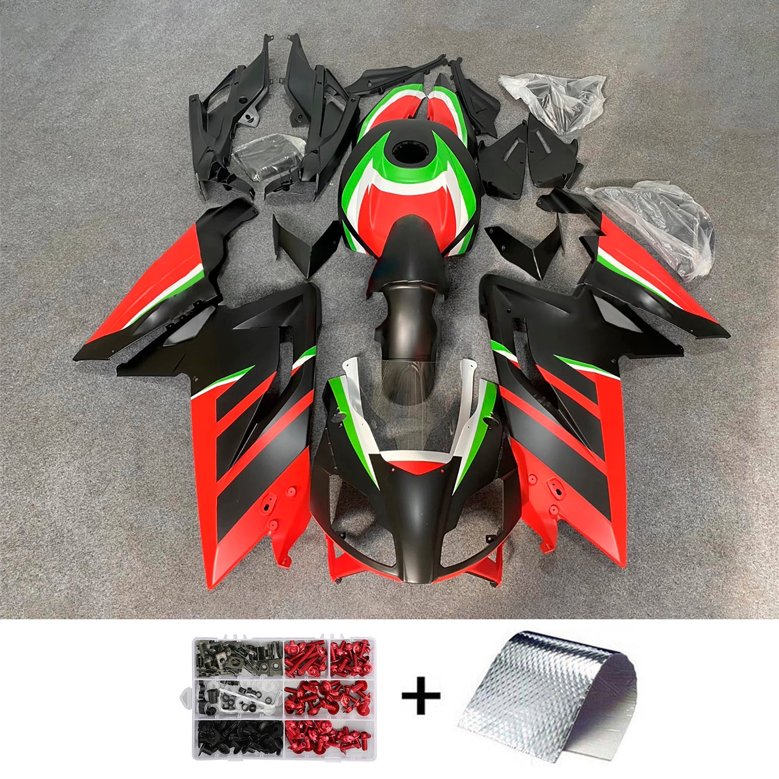 Kit de carénage d'injection Aprilia RS125 2006-2011 Carrosserie Plastique ABS