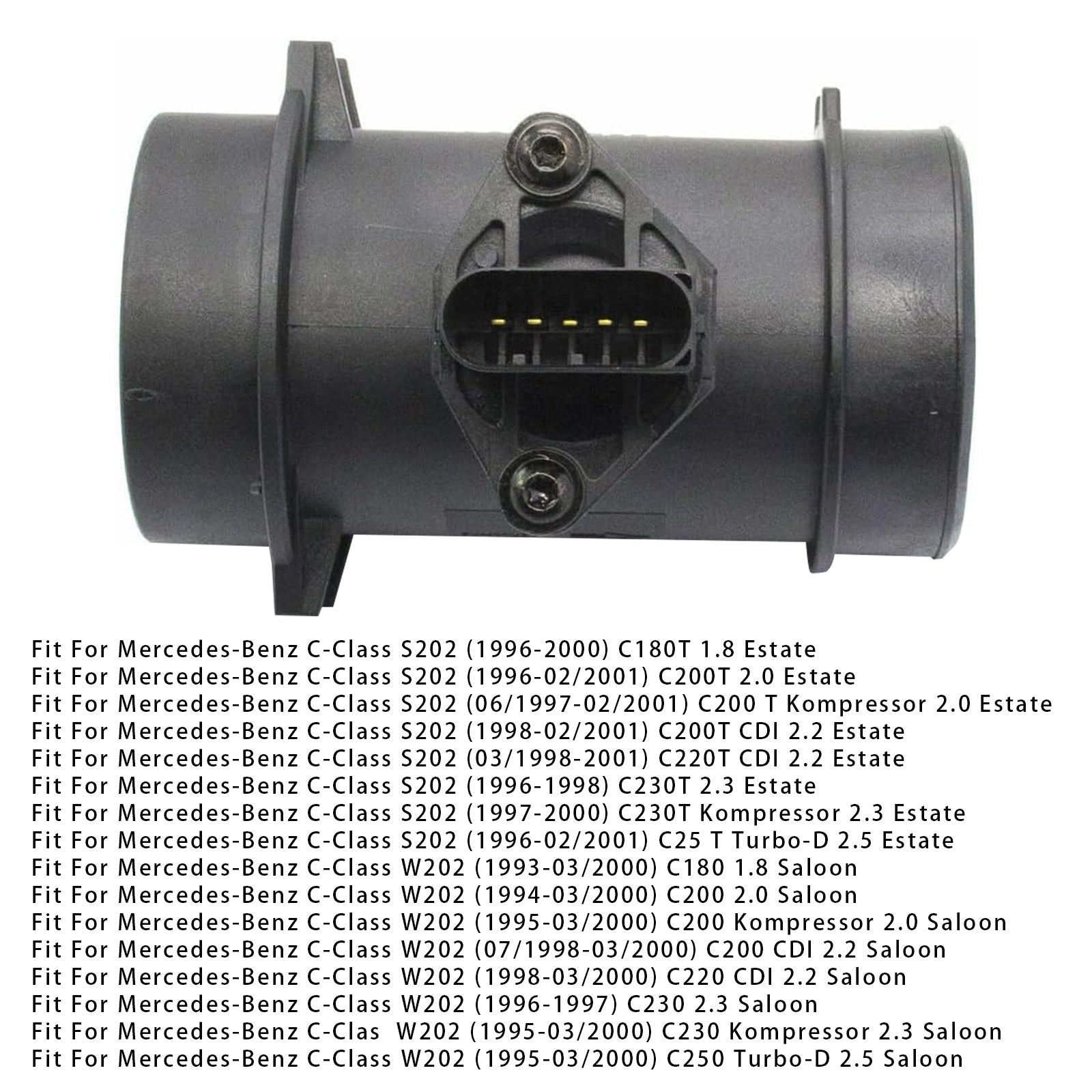 Senzor merilnika pretoka d'masa zraka za Mercedes-Benz W202  W210 Sprinter 2-T 0000941448