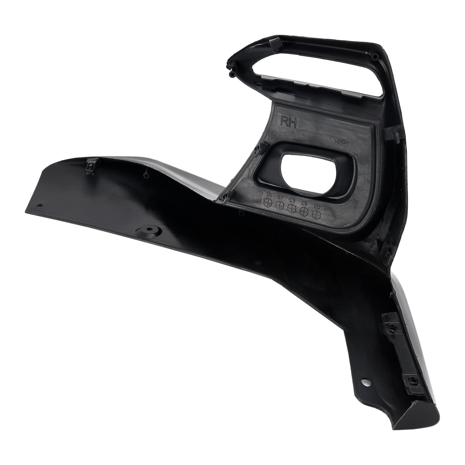 Couvercle de phare antibrouillard noir pour Infiniti Q50 Sport 2018-2020