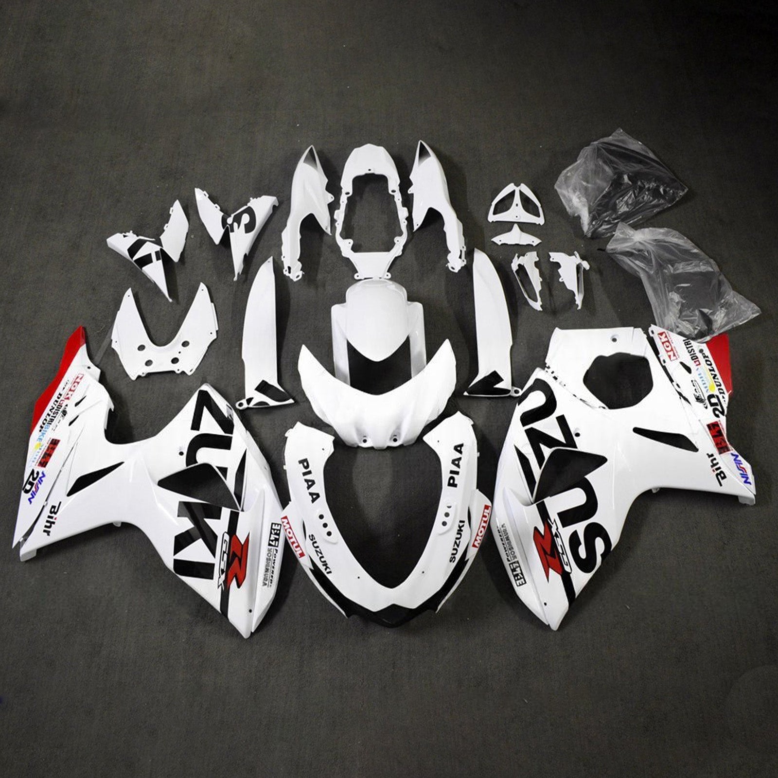 Kit de carénage injecté en plastique ABS pour Suzuki GSXR1000 2009-2016 K9