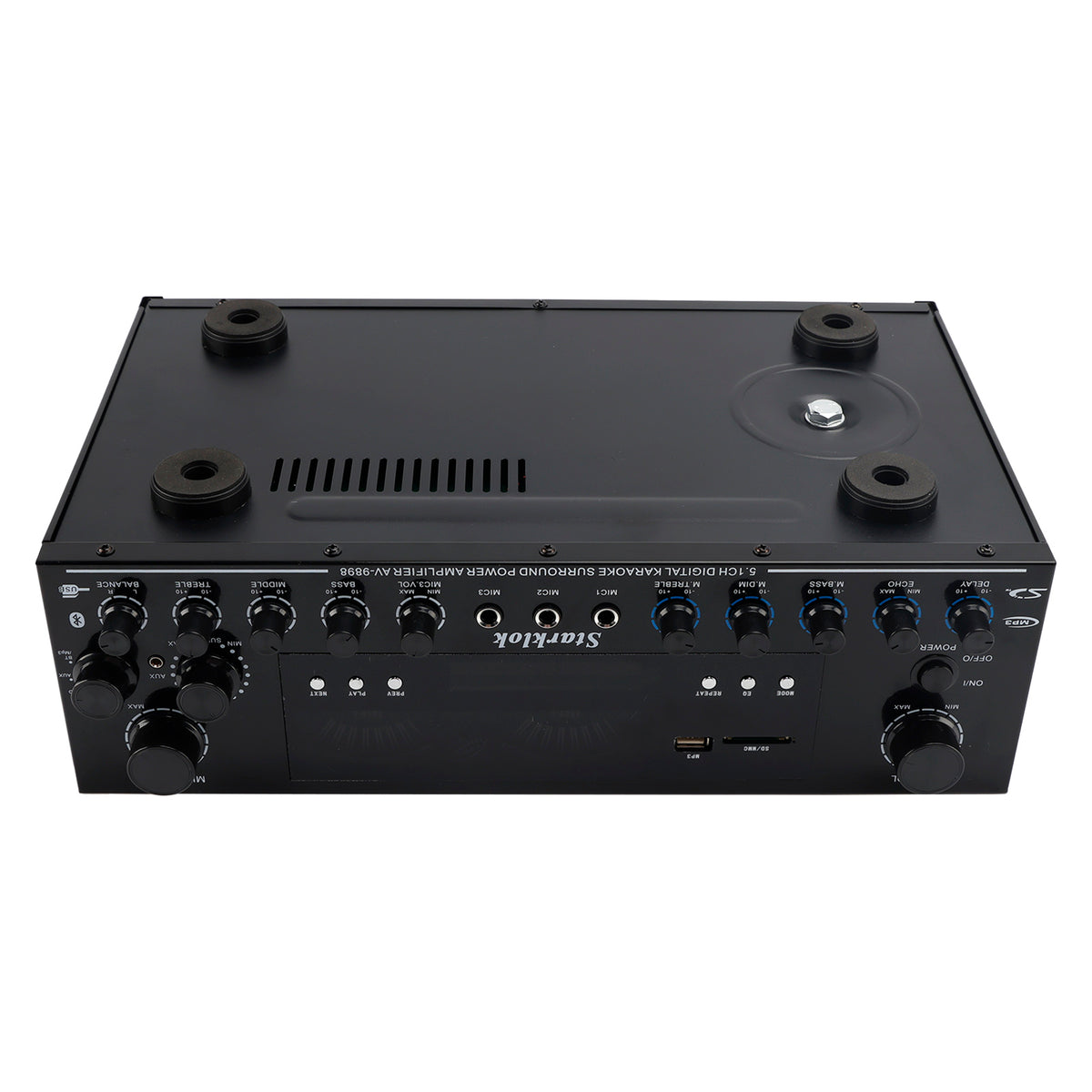 Bluetooth HiFi 3000W stéréo Power Amplificateur 5.1-Channel Subwoofer Amplifier