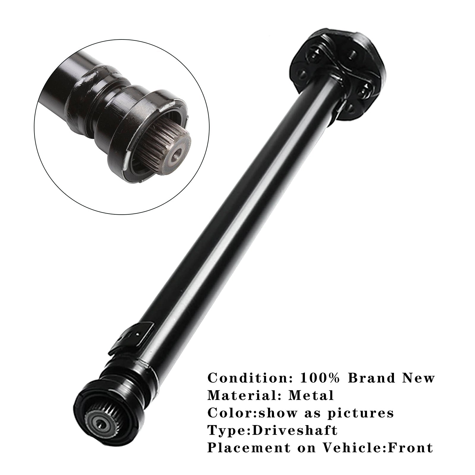 Arbre de transmission avant BMW X5 3.0I SPORT UTILITY 4 PORTES 2003-2006 26207524371 A0180A0055 657055