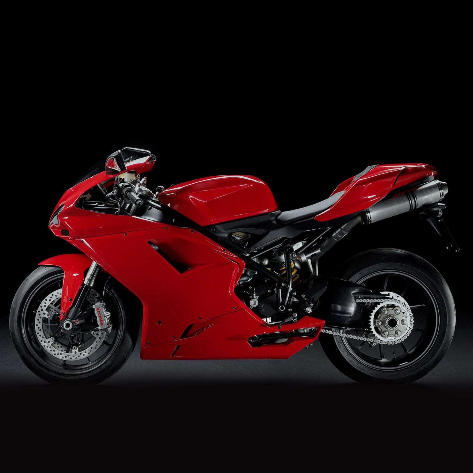 Kit Carénage Carrosserie ABS Injection fit Pour Ducati 1098 2007-2011 2 #