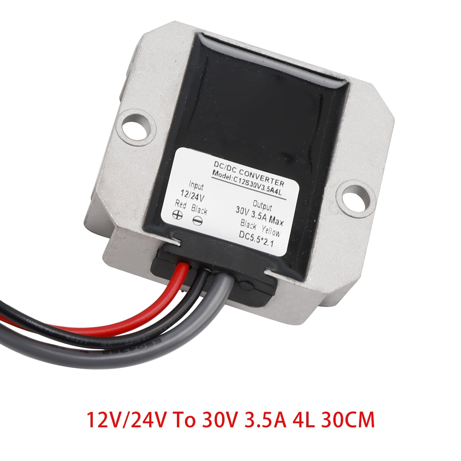 Mini adaptateur 12 V CC, convertisseur élévateur de tension 12 V/24 V vers 30 V, 3,5 A, 105 W, fonction Smart Boost