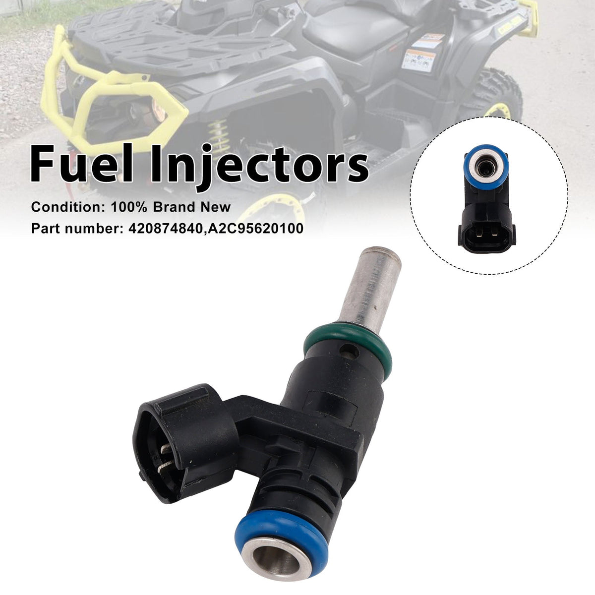 420874840 Injecteurs de carburant A2C95620100 pour CAN-AM Defender Outlander