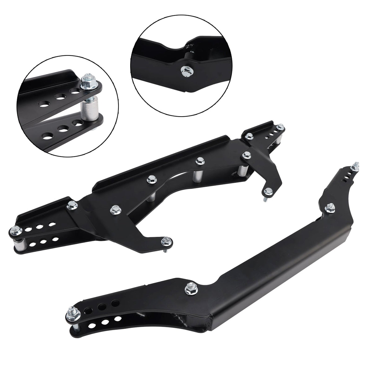 2" ophangingsliftset voor Polaris RZR S 800 09-14 4 800 voor- en achtervering
