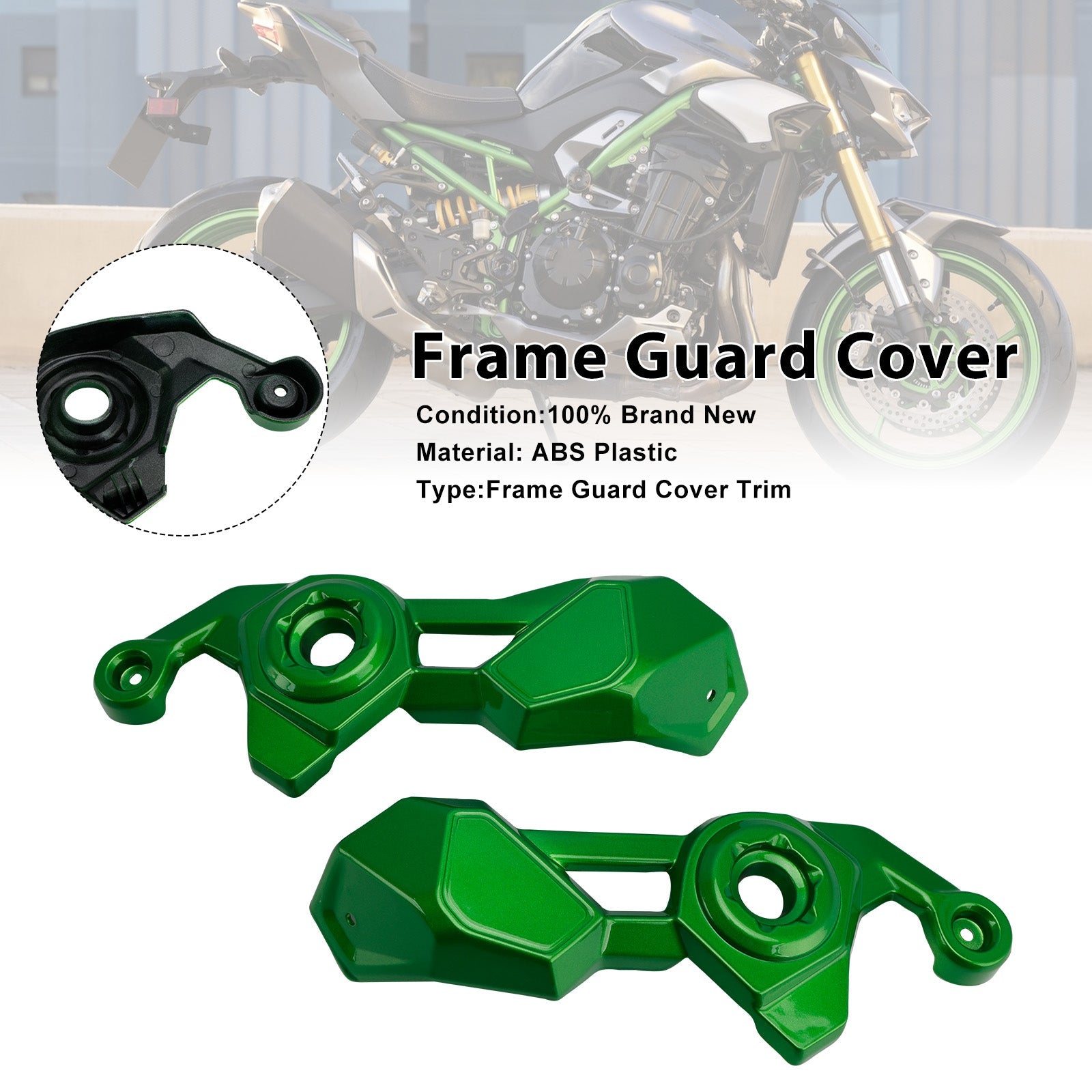 Carénage de protection latérale de cadre pour Kawasaki Z900 2025-2026