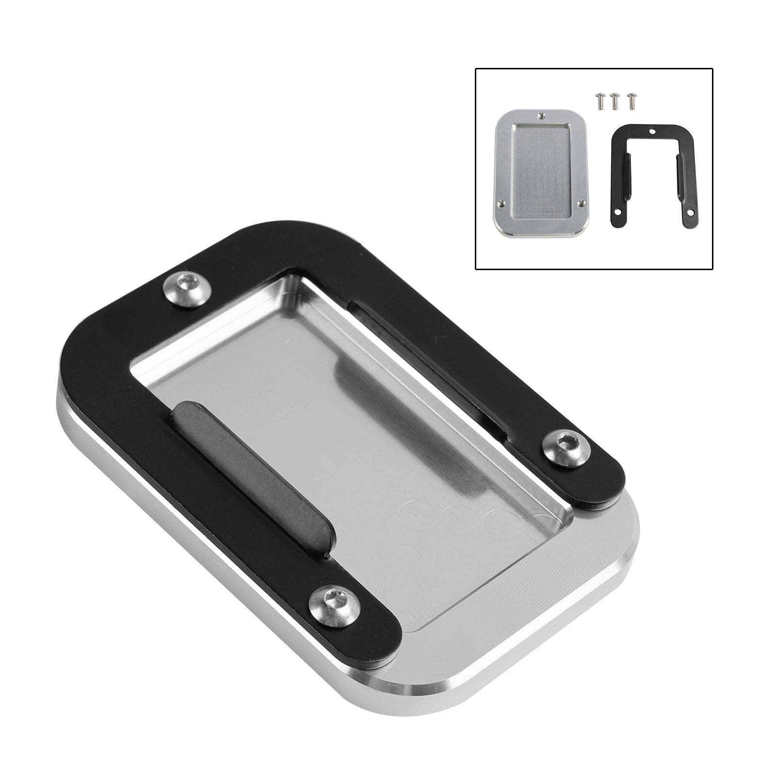 Plaque d'agrandissement de béquille pour INTERCEPTOR 650 2018-2023 GT 650 2019-2023