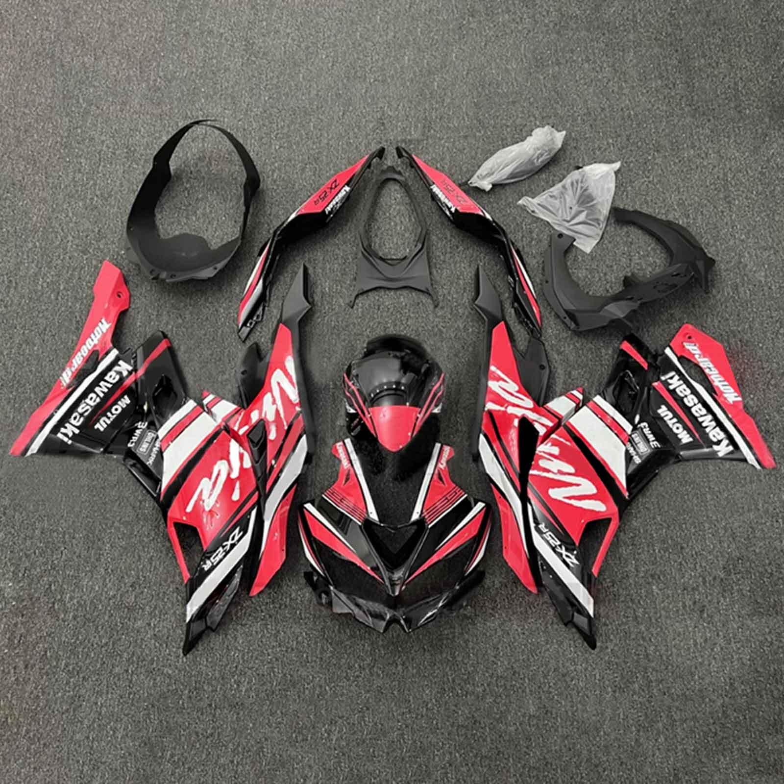 Kit Carenado Inyección Kawasaki Ninja ZX-25R ZX-4R ZX-4RR 2019-2024