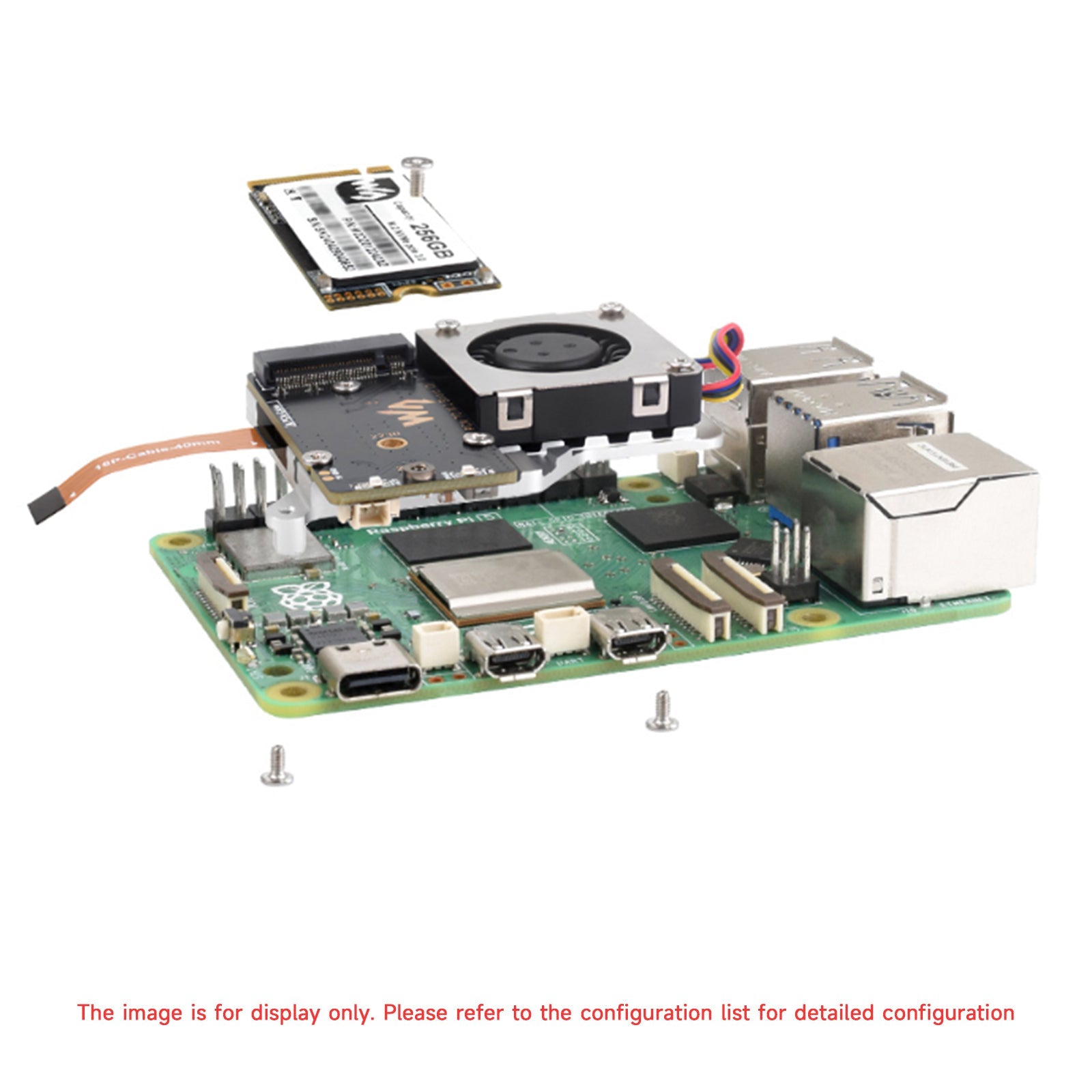 Scheda di espansione adattatore Raspberry Pi 5 PCIe a M.2 5/5B Protocollo disco rigido Nvme