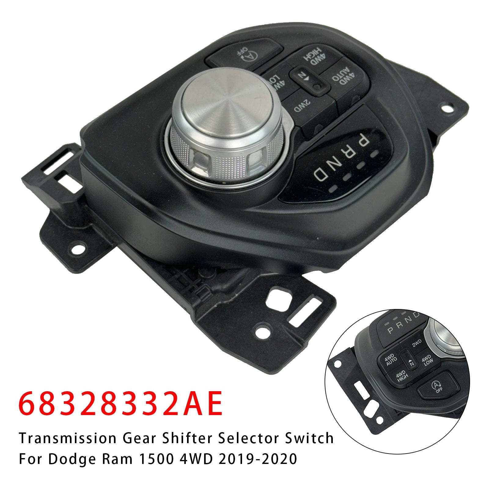 Selettore marce per Dodge Ram 1500 4x4 (2019-2020) - Codice articolo :  68328326AD