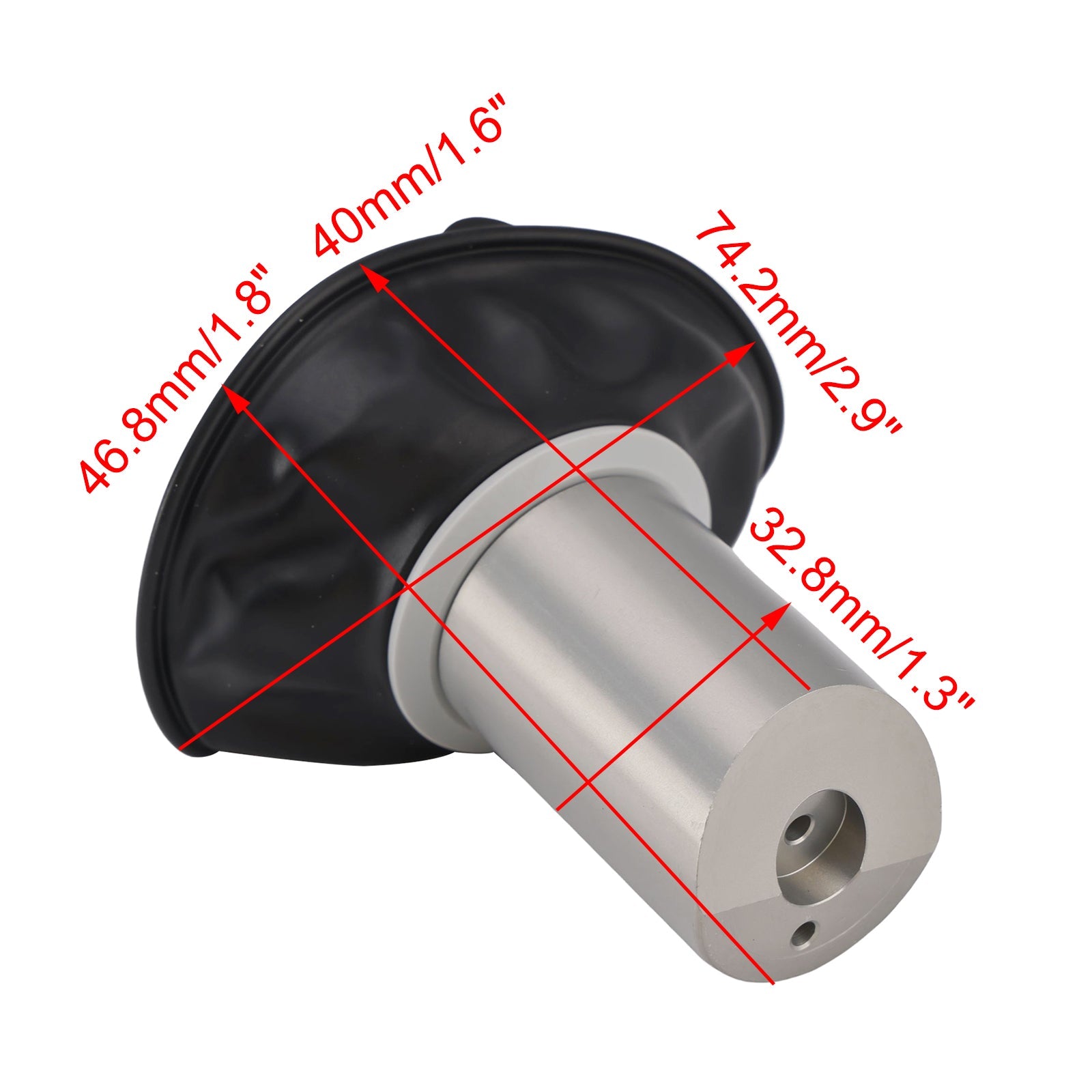 Membrane de piston de carburateur compatible avec Yamaha XS1 XS2 XS500 XS650 TX650 Twin