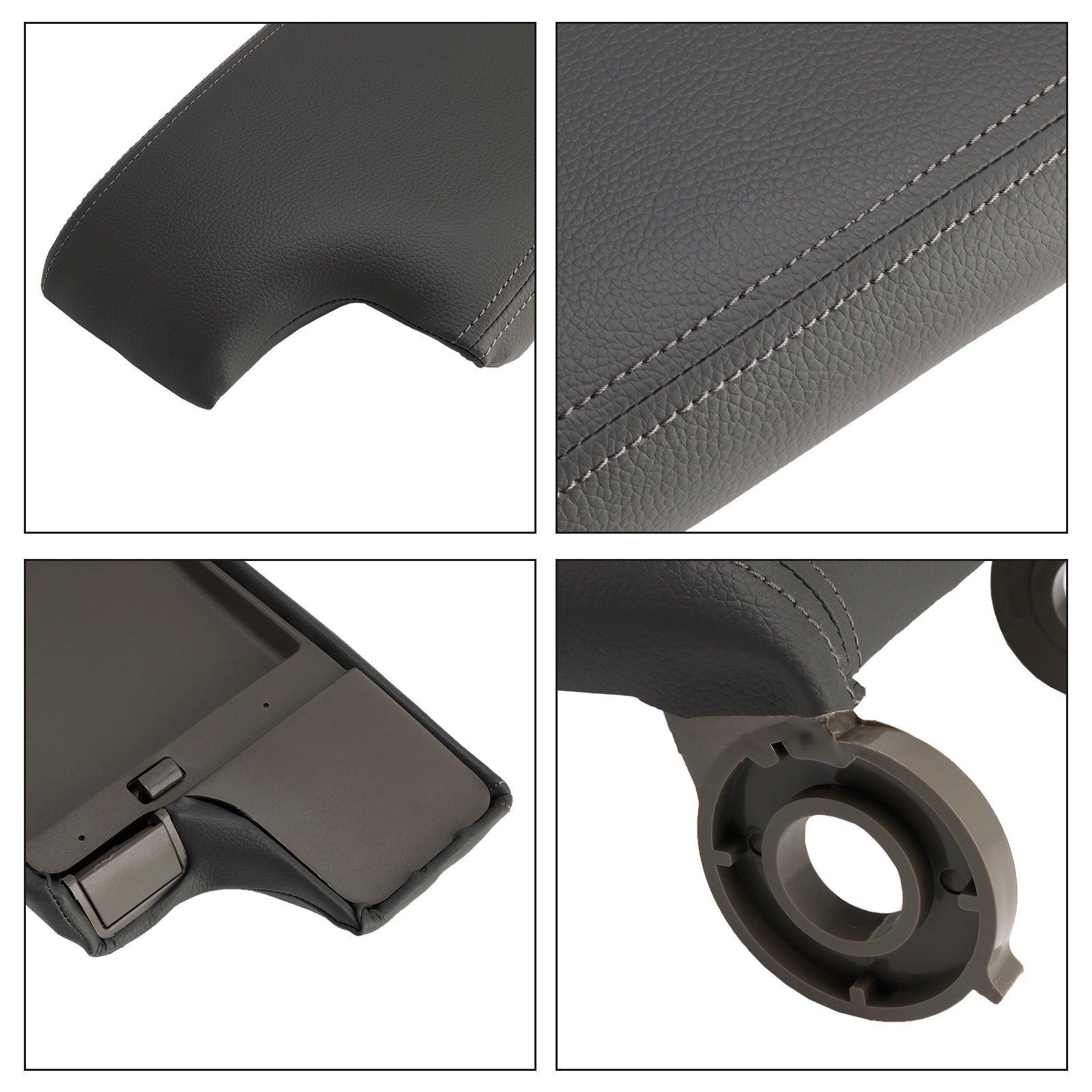 Naslovnica'Sivi sredinski naslon za roke za BMW serije 3 E46 1999-2004 M3