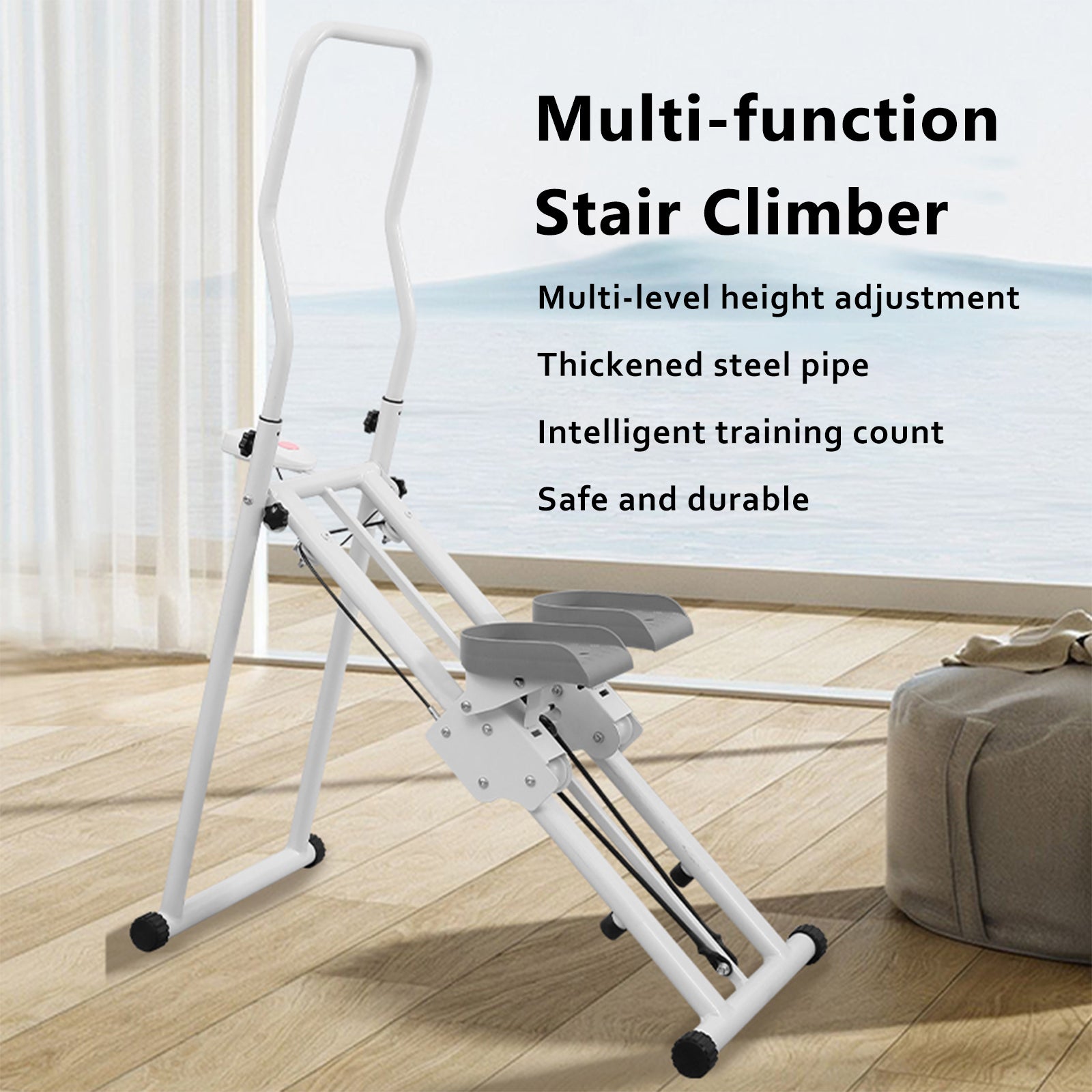 Verticale klimmachine voor homegym