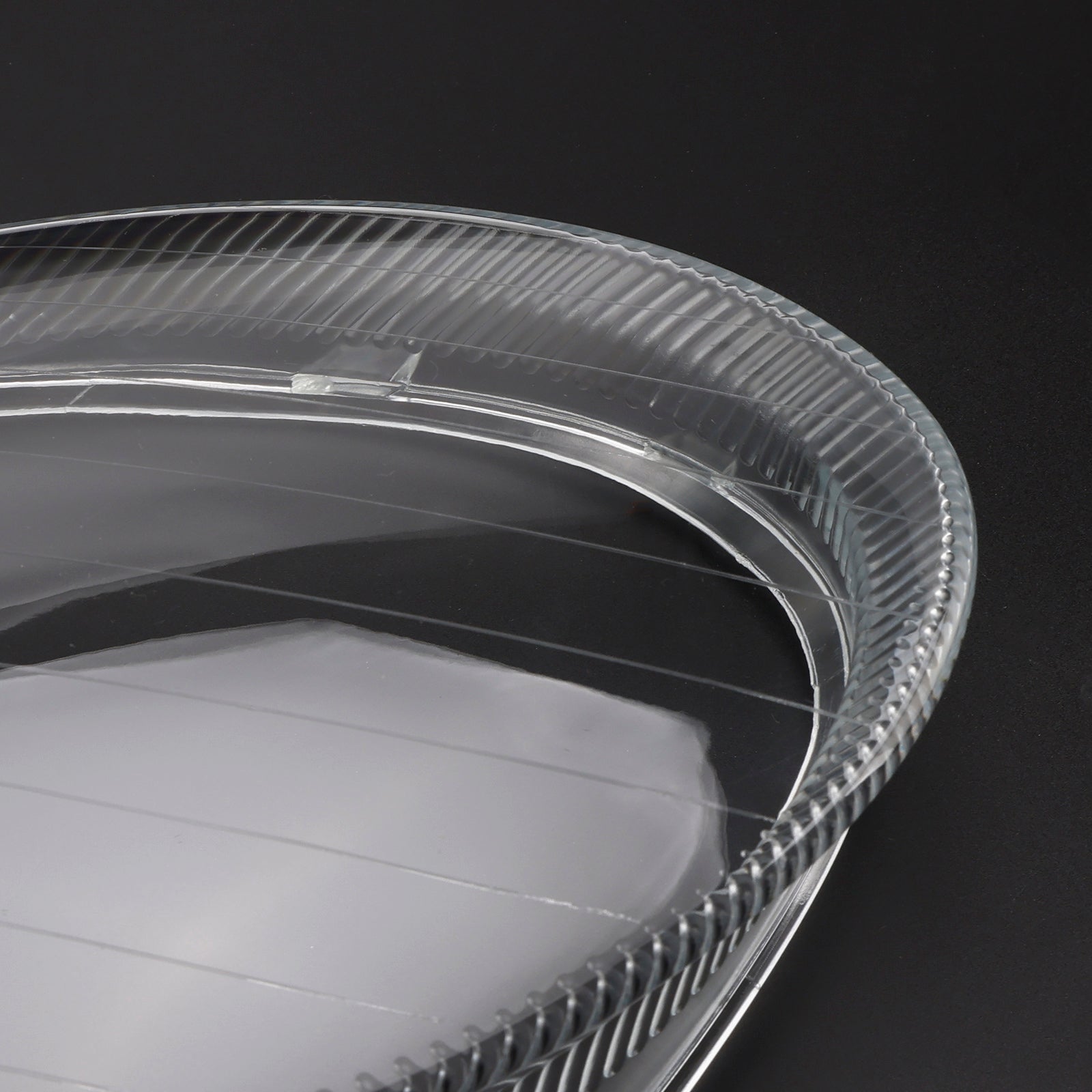 Set di 2 copri fari anteriori e posteriori per Benz W230/R230 SL500 SL600 (2003-2008) con colla