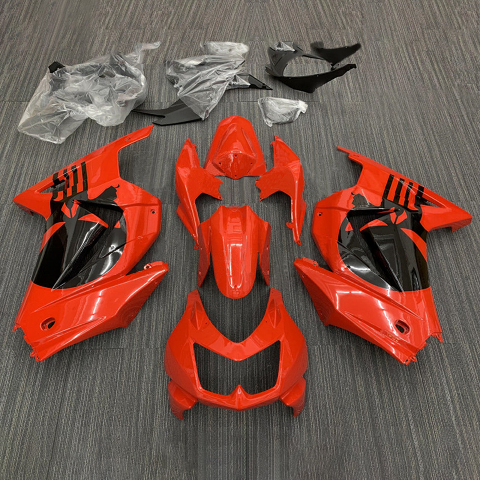 Kit de carénage injecté en plastique ABS pour Kawasaki EX250 Ninja250R 2008-2012