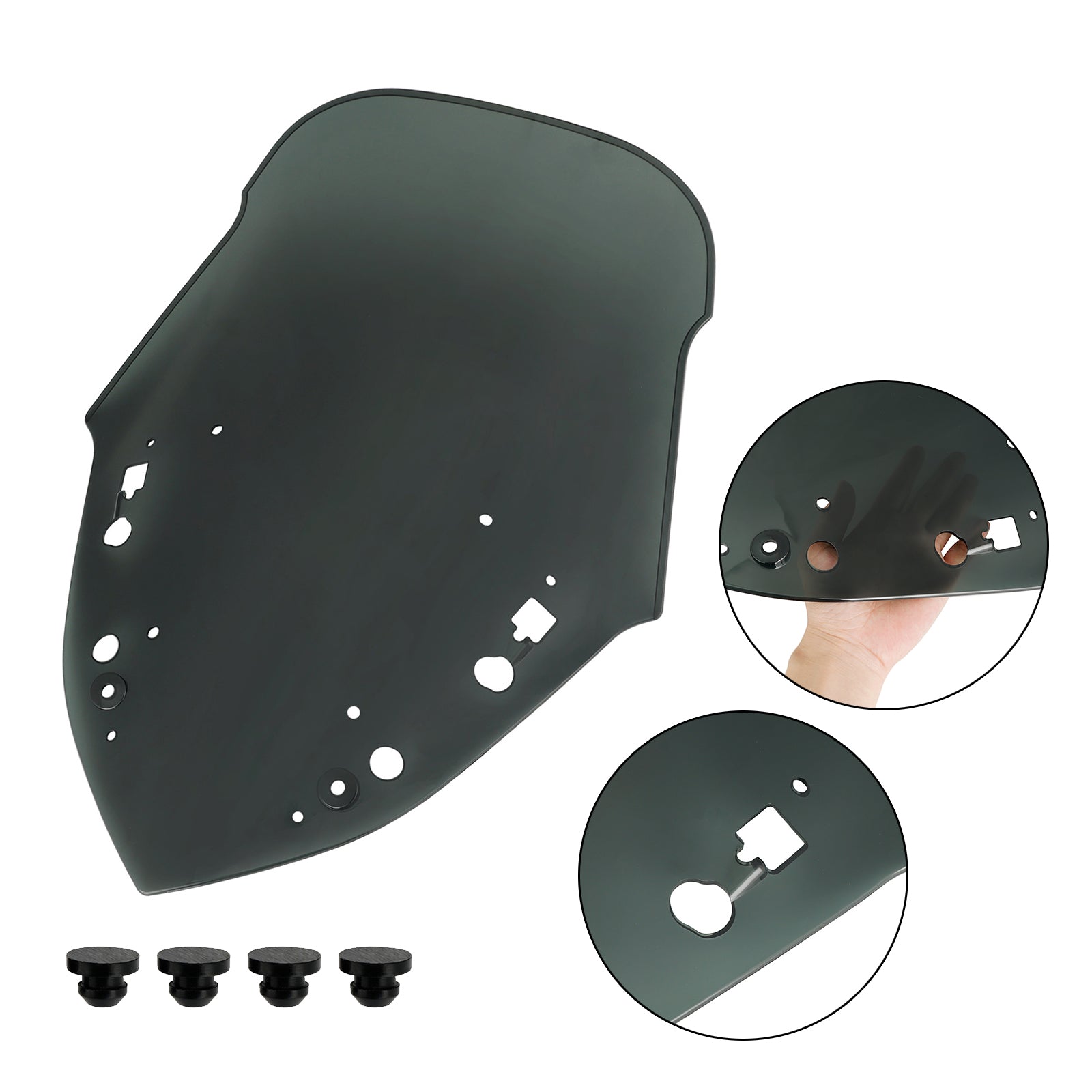 ABS Plastic Zapisz przednią szybę dla Yamaha X-Max 300 2017-2022