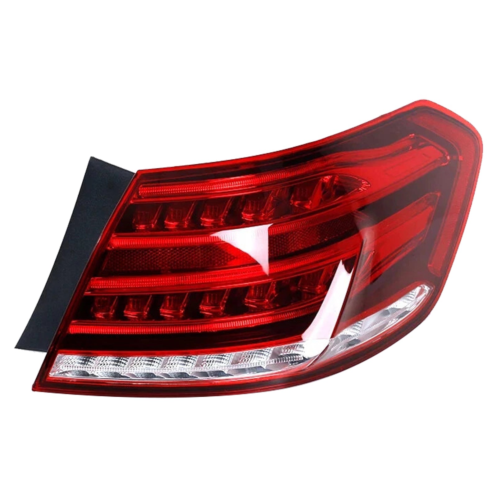 Prawa zewnętrzna tylna lampa LED (ze światłem stopu) do Mercedesa-Benz Klasy E W212 Zmodernizowana limuzyna (2013-2015) : referencje 2129060203, 2129060857 i 2129060803