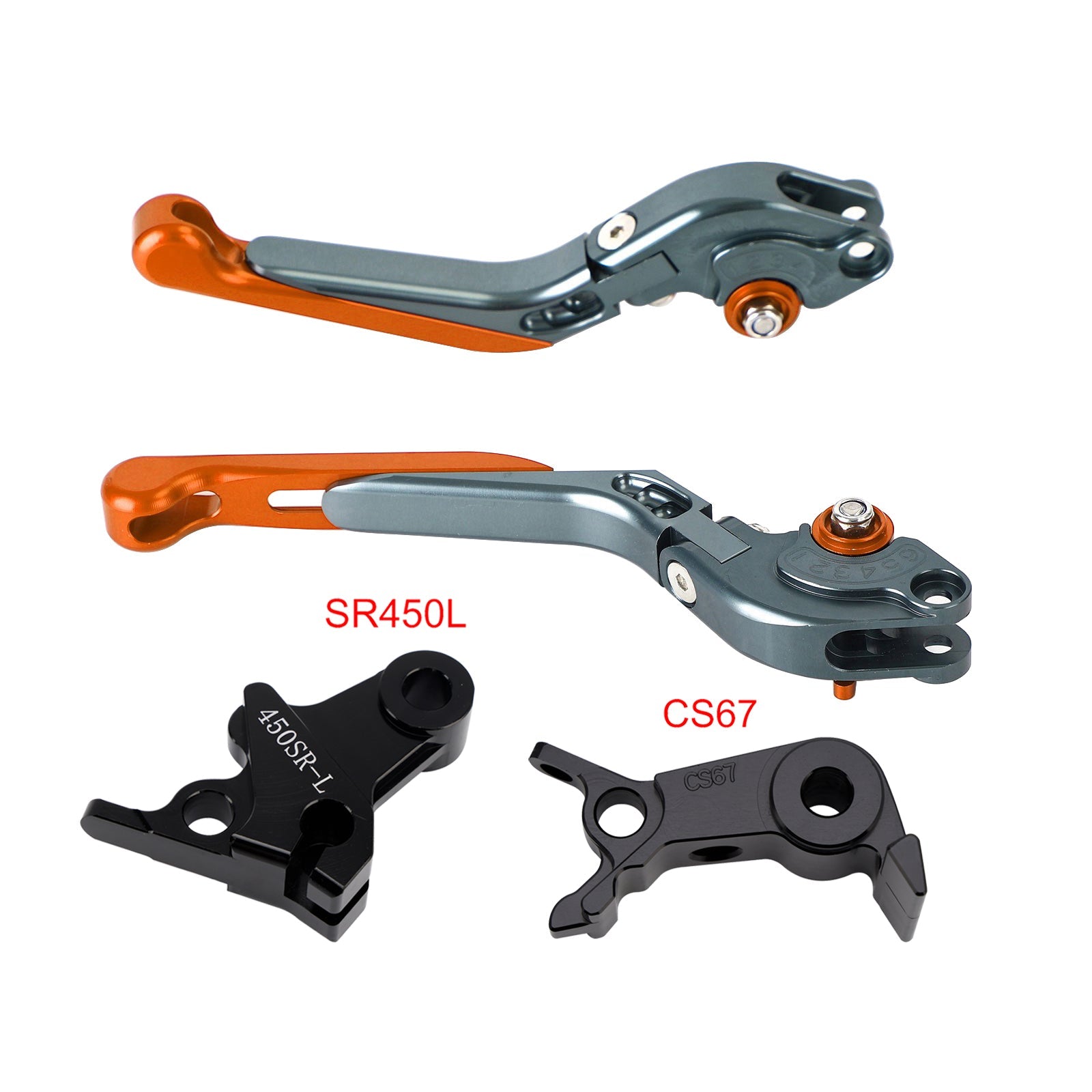 Levier de frein et d'embrayage réglable compatible avec VOGE DS900X 900DSX 2024-2026