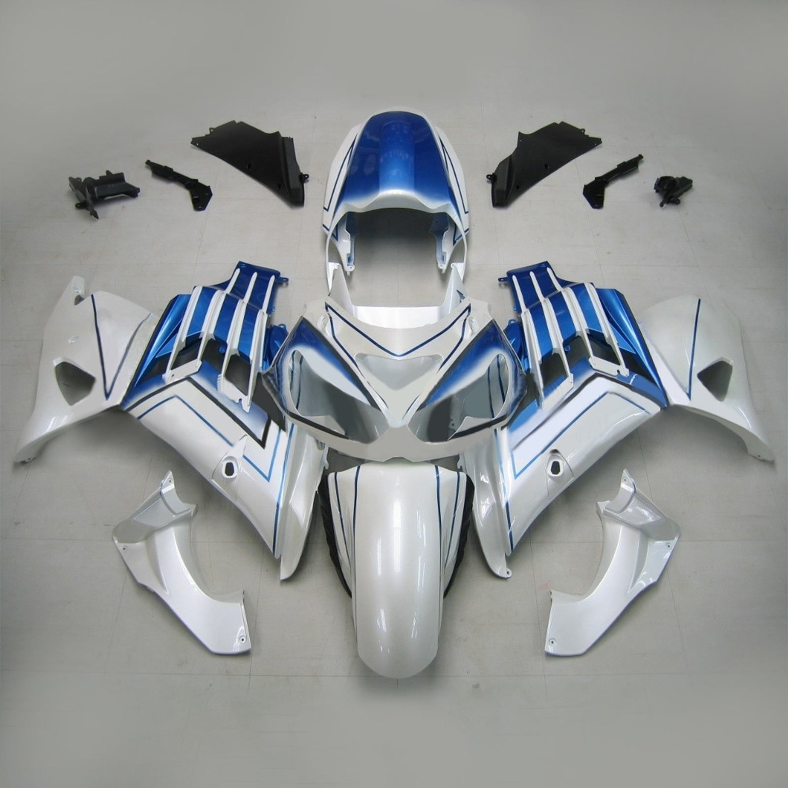 Kit de carénage par injection, carrosserie adaptée à la Kawasaki ZX14R ZZR1400 2012-2026