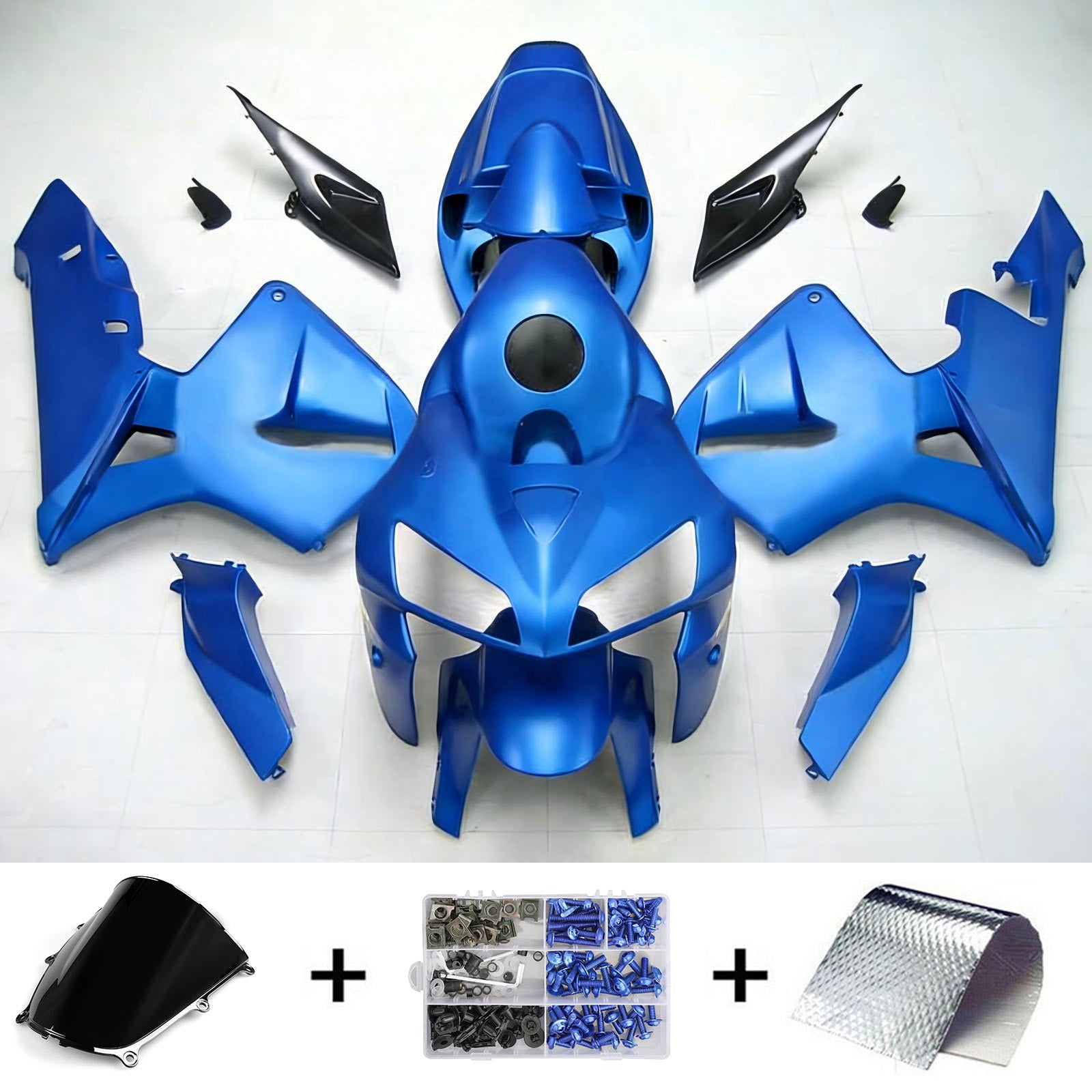 Kit de carénage par injection, carrosserie en plastique ABS pour Honda CBR600RR 2005-2006 F5