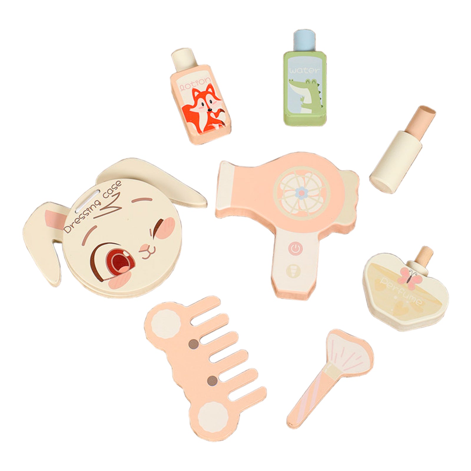 Zestaw do makijażu dla dzieci z lusterkiem i szufladami – toaletka i zabawka do makijażu dla dziewczynek, idealny prezent dla dziewczynek