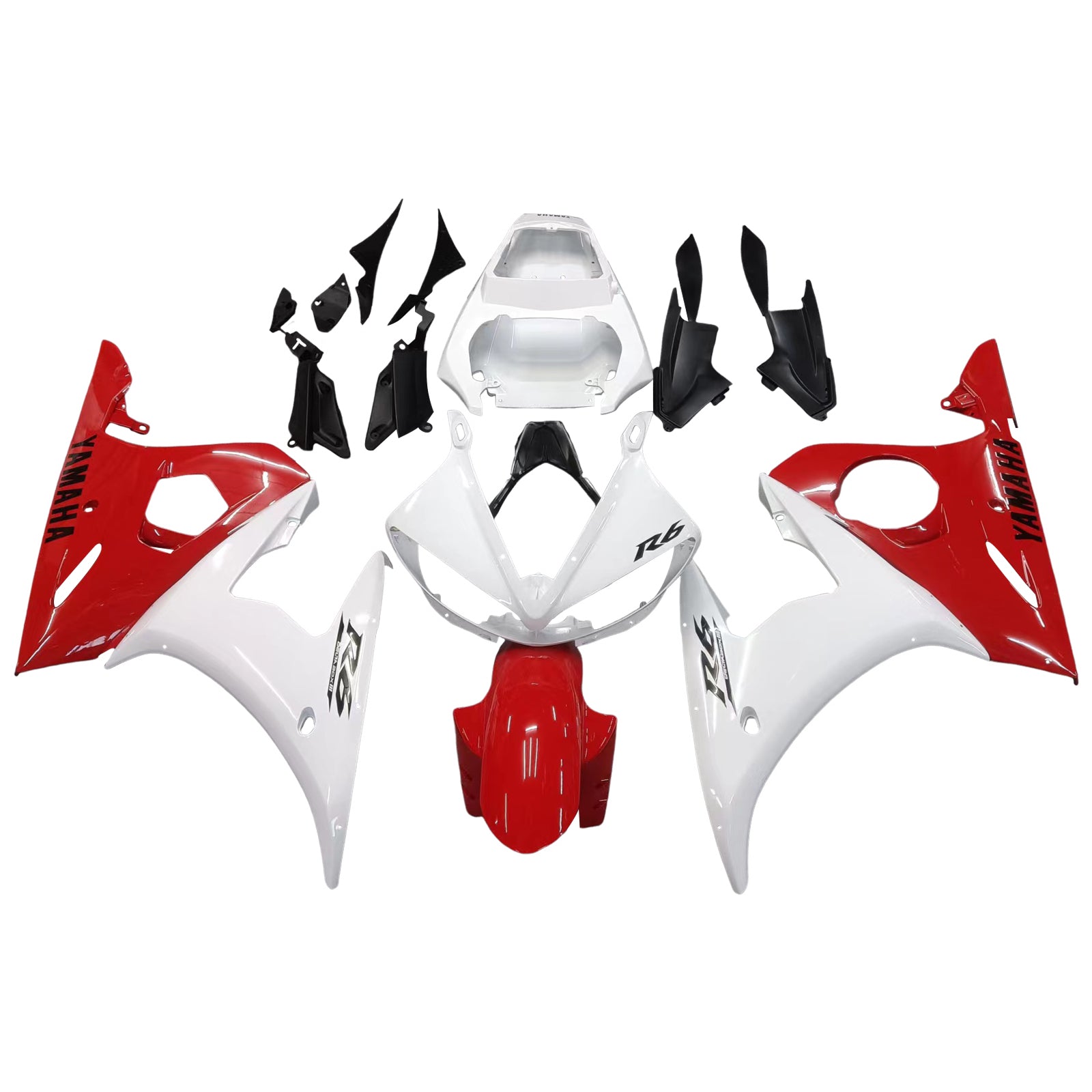 Kit de carénage en plastique ABS pour Yamaha YZF 600 R6 2005