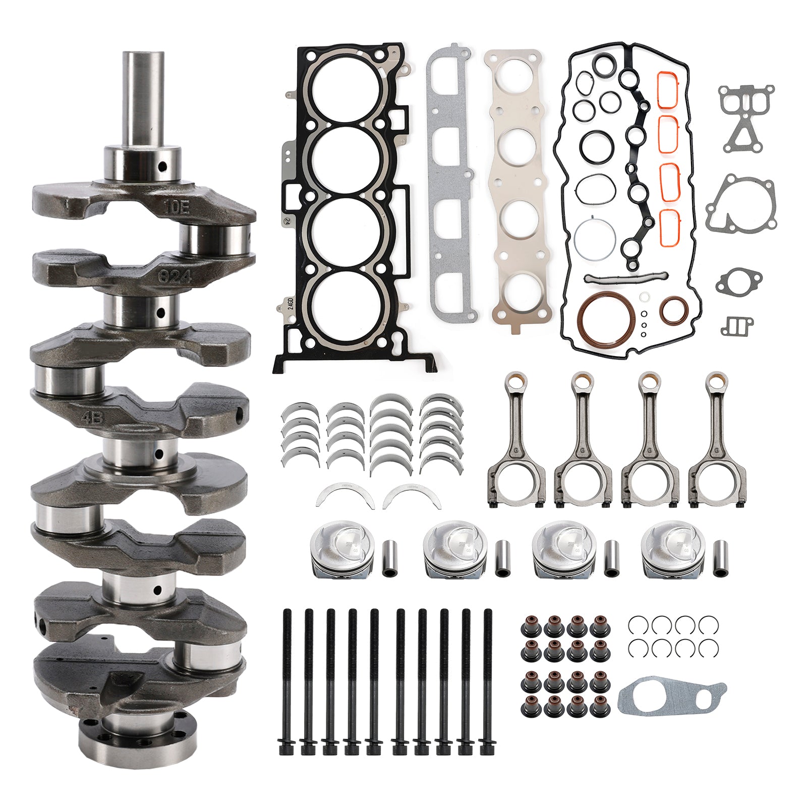 Kit de revisión y reconstrucción del motor HYUNDAI KIA Sorento G4KJ 2.4L Bielas del cigüeñal