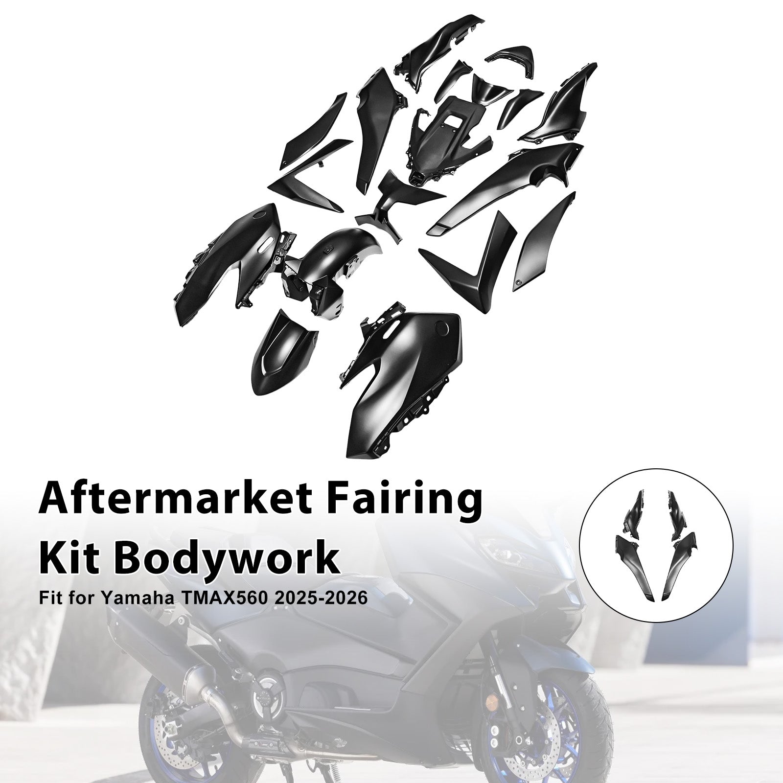 Kit de carénage d'injection pour Yamaha TMAX560 (2025-2026)