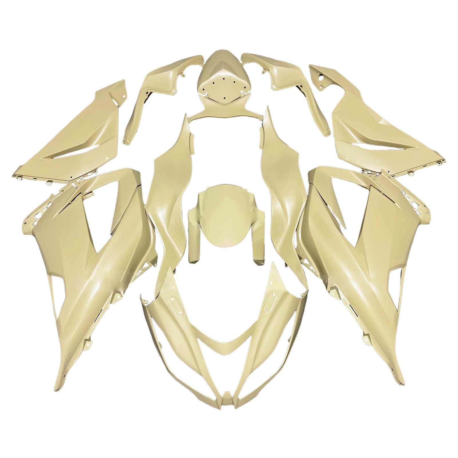 Kit de carénage par injection, carrosserie en plastique ABS pour Kawasaki ZX6R 636 2013-2018