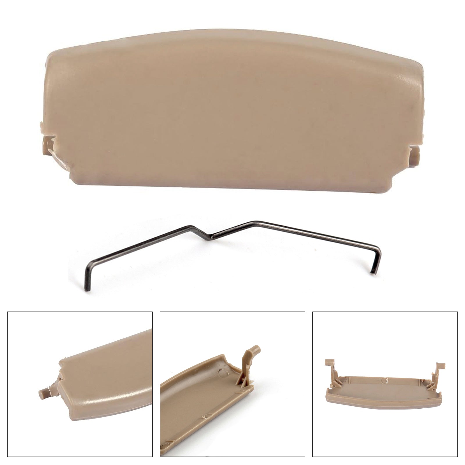 Loquet de couvercle d&#39;accoudoir central de console beige Audi A4 B6 B7 2001-2008 8E0864245E