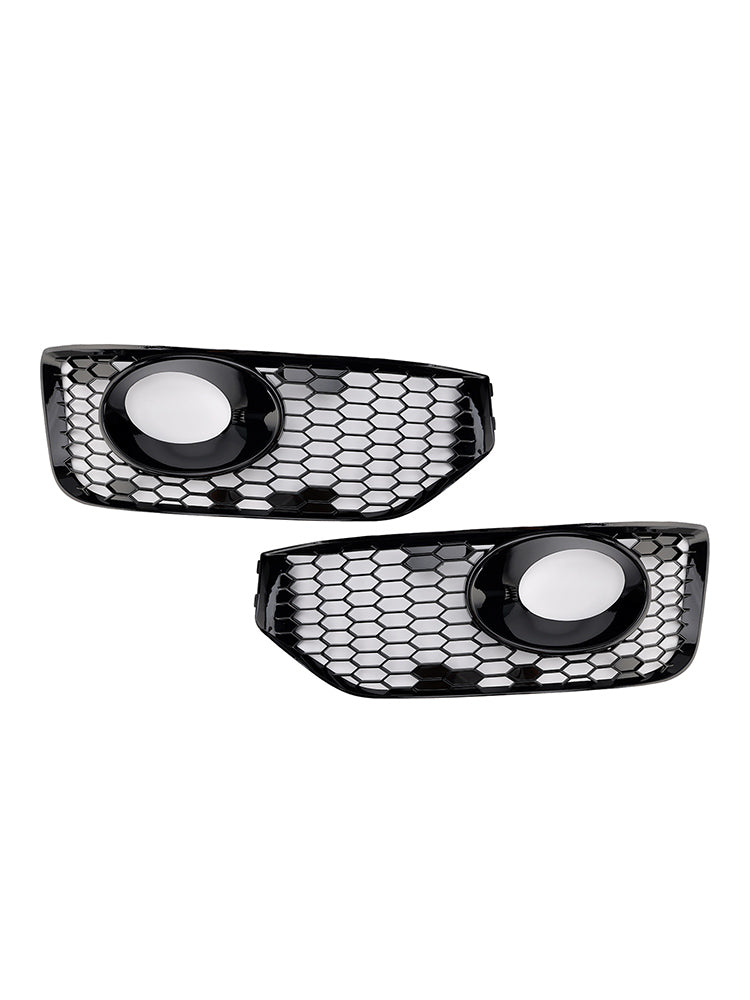 Grille de protection des phares antibrouillard pour VW T5 T5.1 S-line 2010-2015, noir brillant