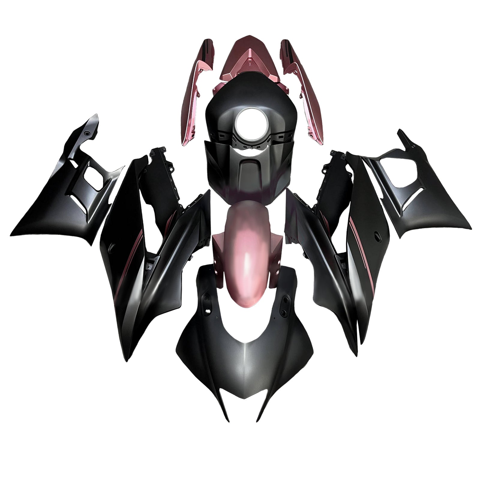 Kit carenatura iniettata in plastica ABS per Yamaha YZF R3 R25 2022-2024