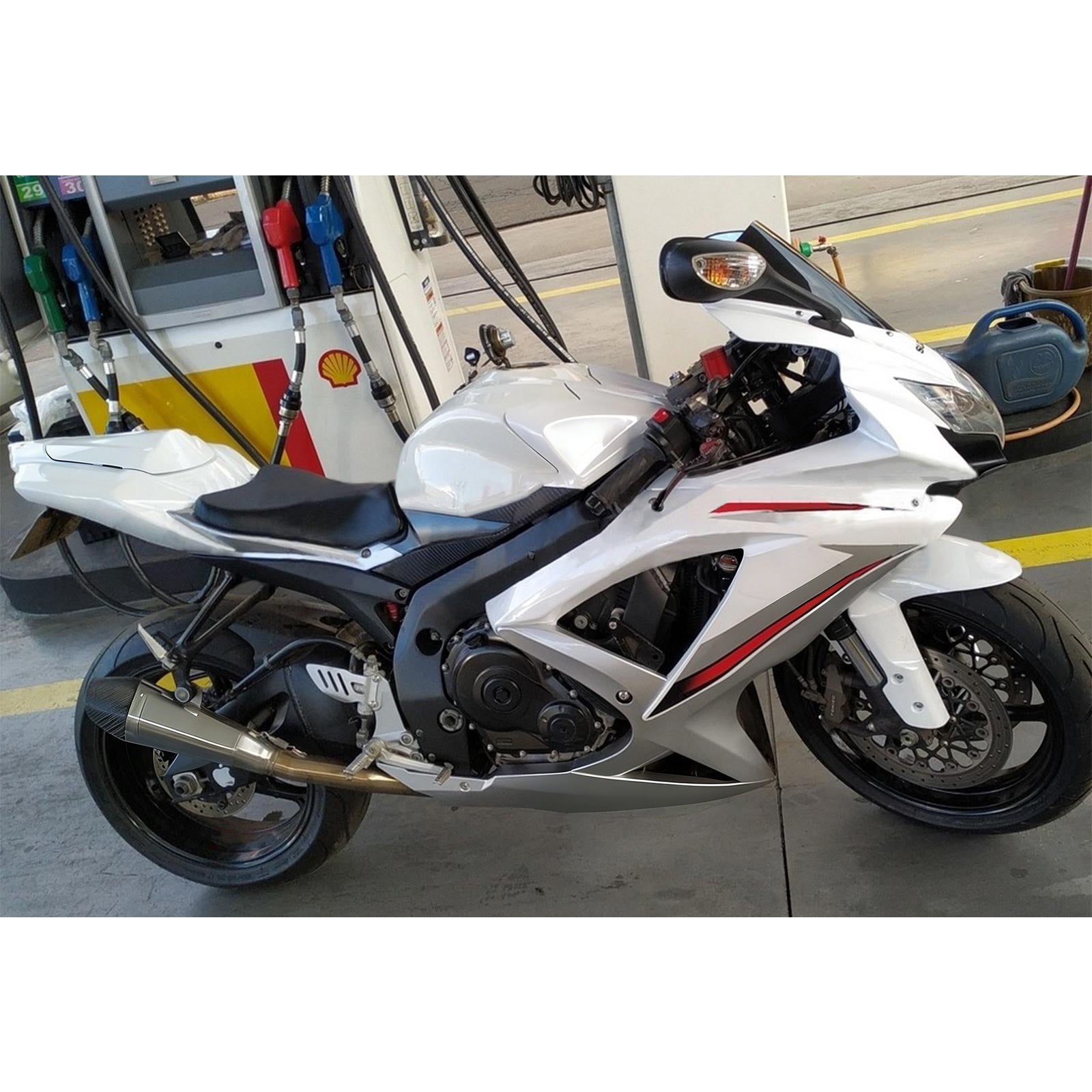 Kit de carénage par injection, carrosserie en plastique ABS pour Suzuki GSXR 600/750 2008-2010 K8