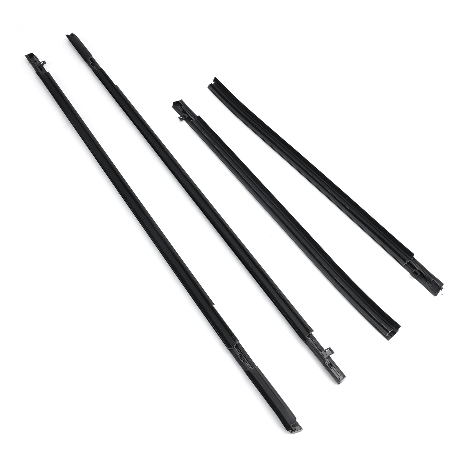 Joint d'étanchéité en caoutchouc pour ceinture de porte Honda FIT JAZZ 1re génération 2001-2008, 4 pièces