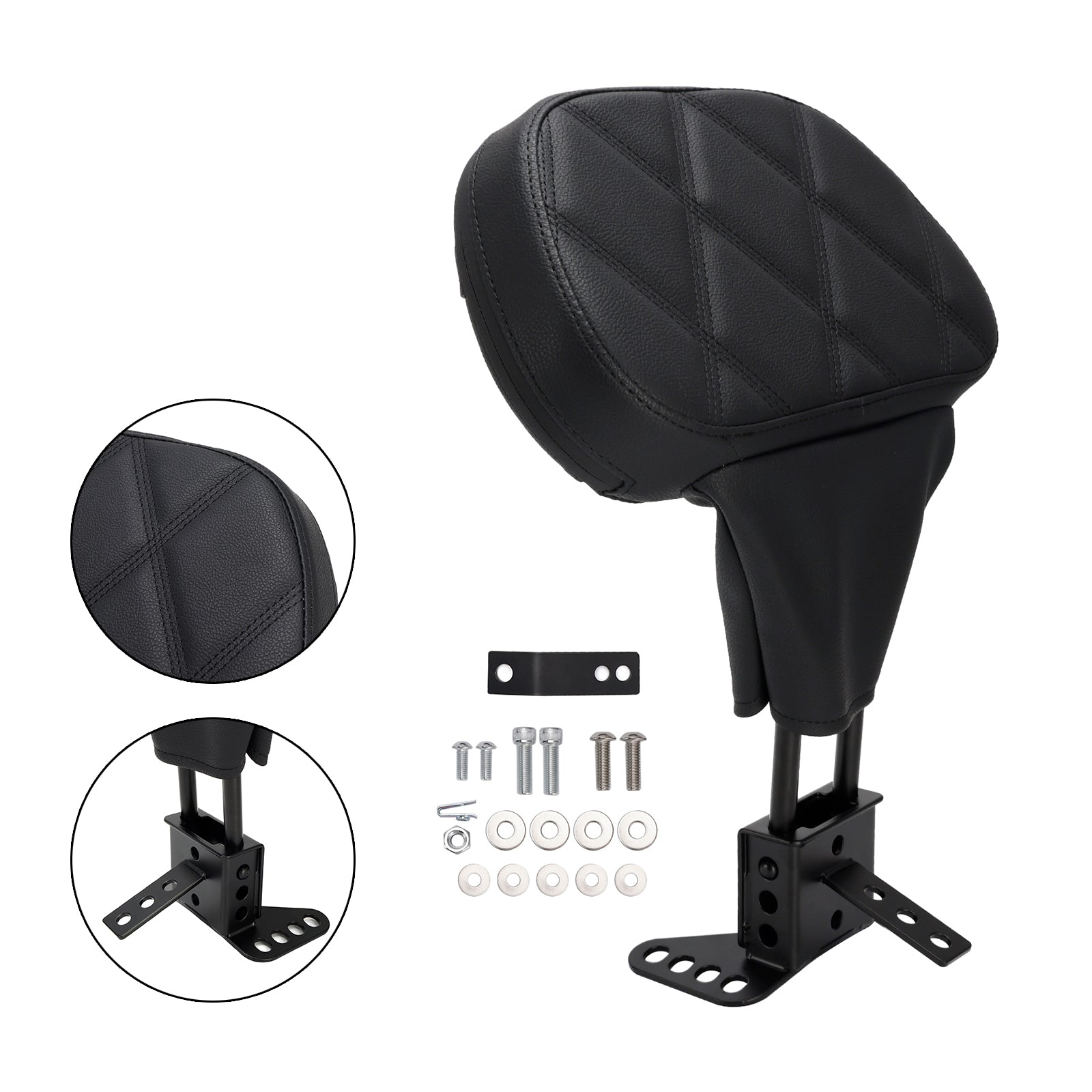 Coussin de dossier conducteur pour Street Electra, Road Glide, Road King et Tri Glide (1988-2008)